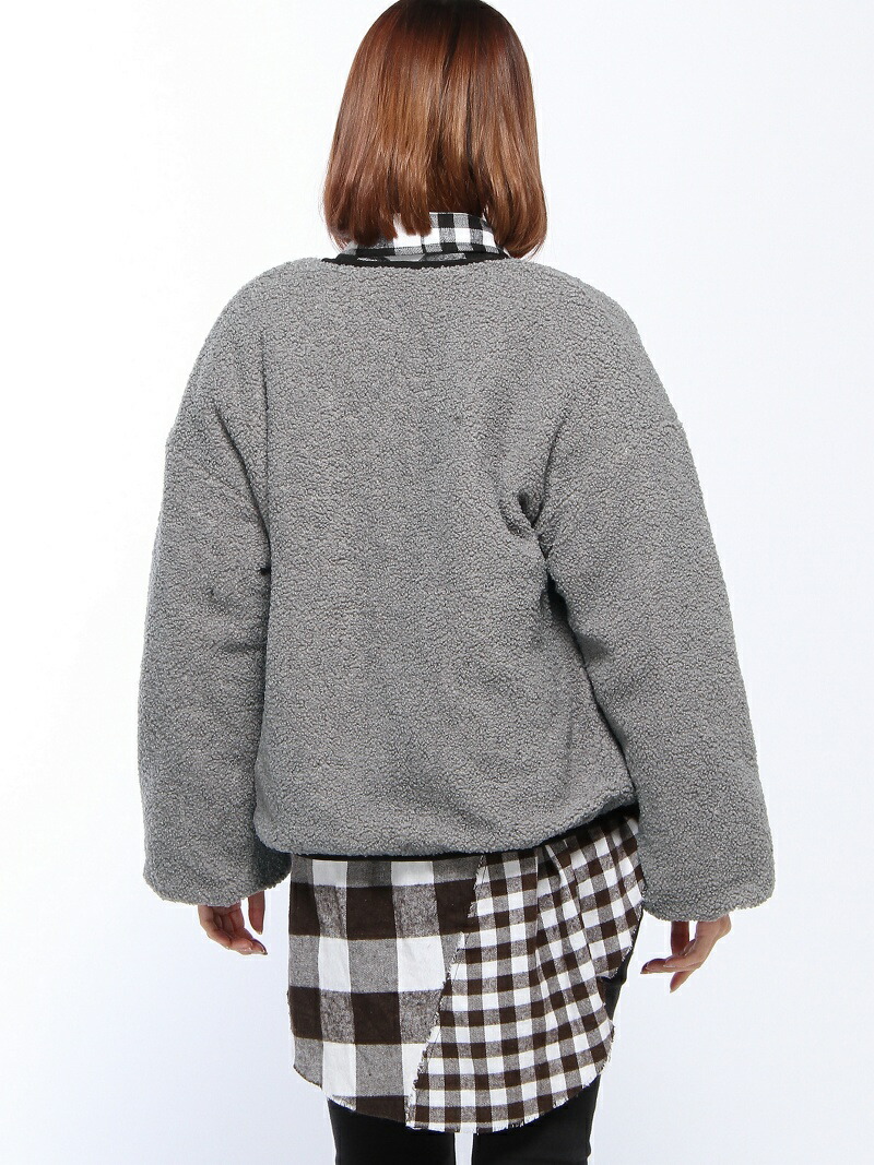 Rakuten Fashion Rydia Rydia Poodle Reversible Blouson World Wide