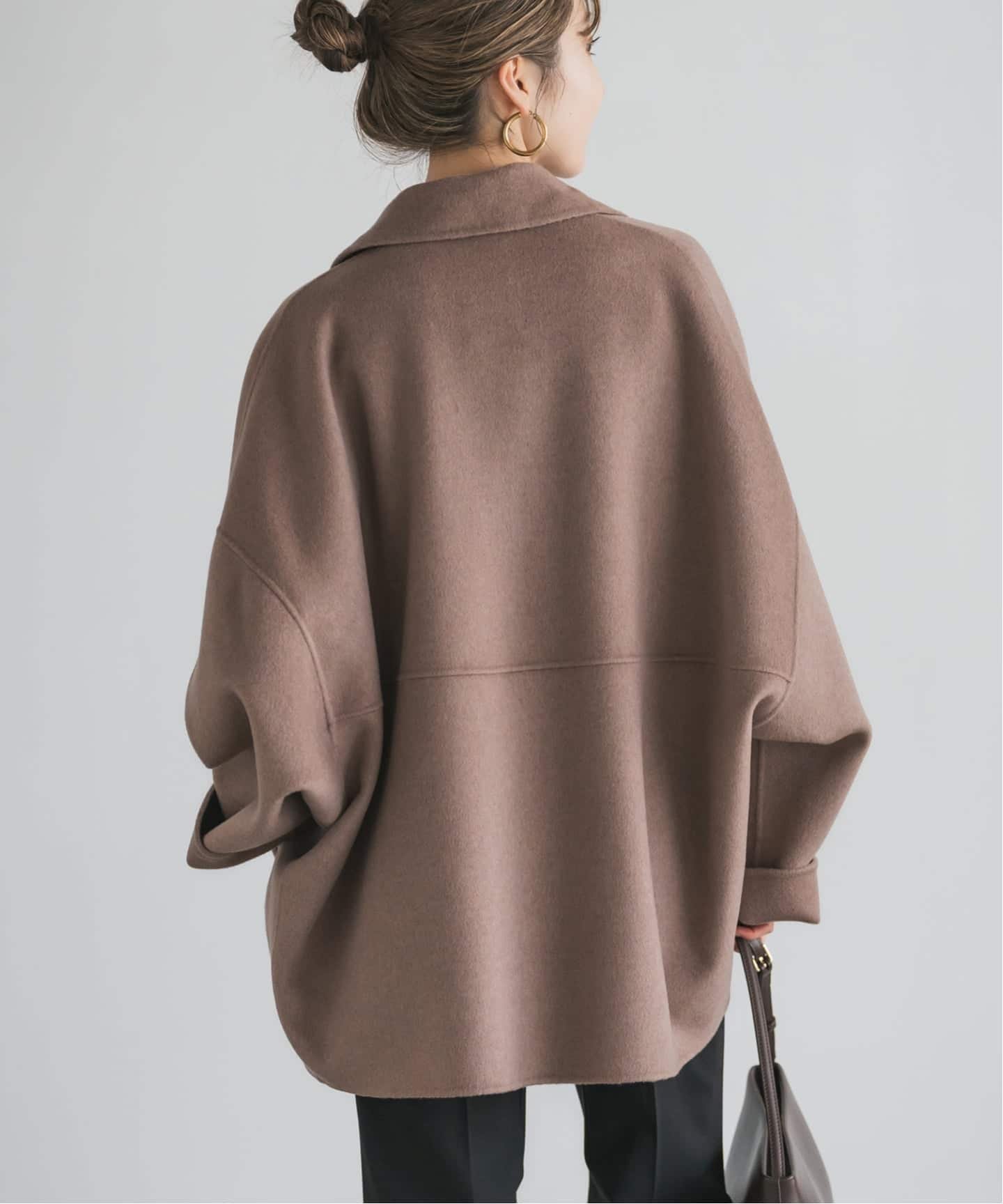 NOBLE 《追加》Super160s リバードルマンショートコート ノーブル