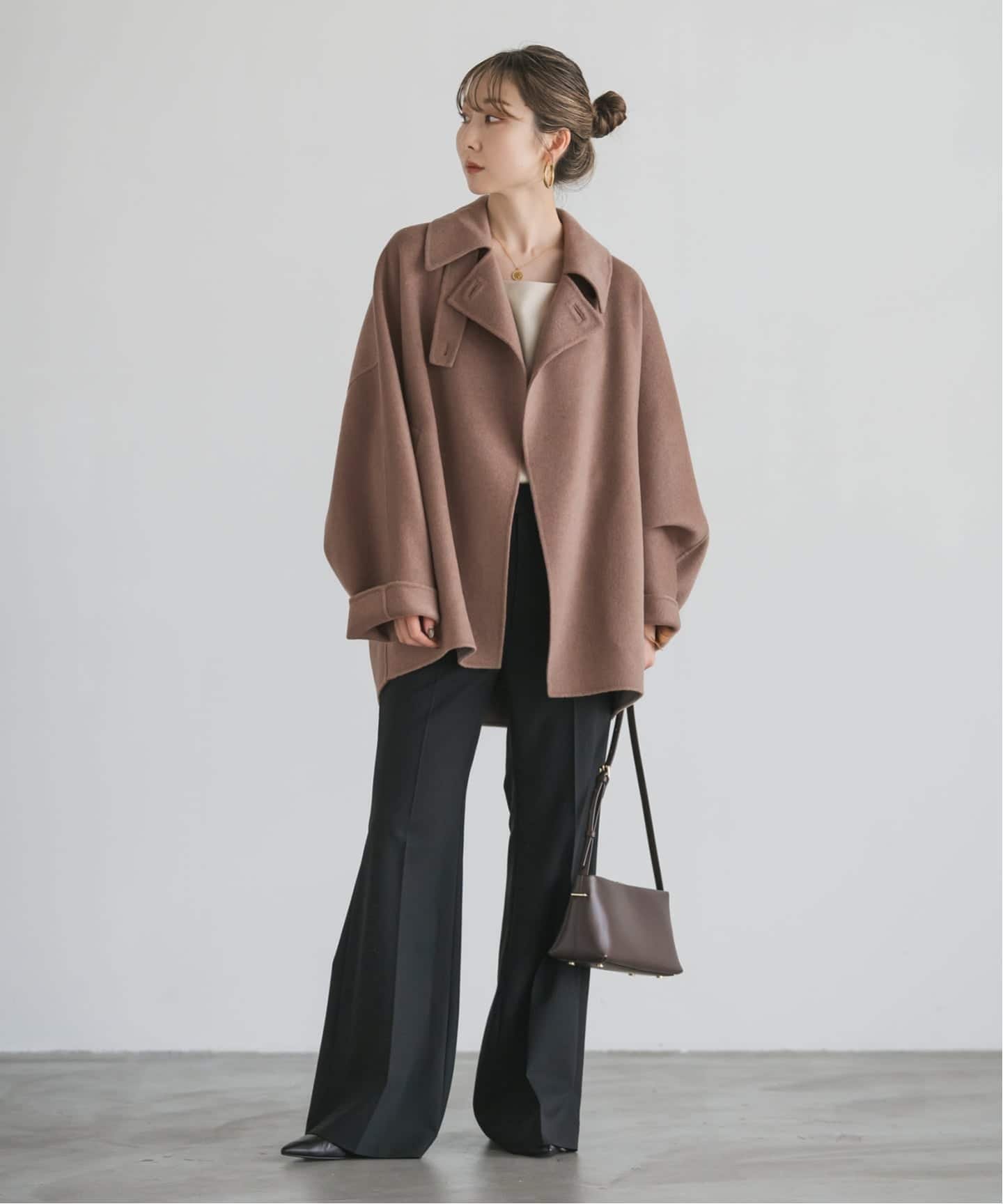 NOBLE 《追加》Super160s リバードルマンショートコート ノーブル