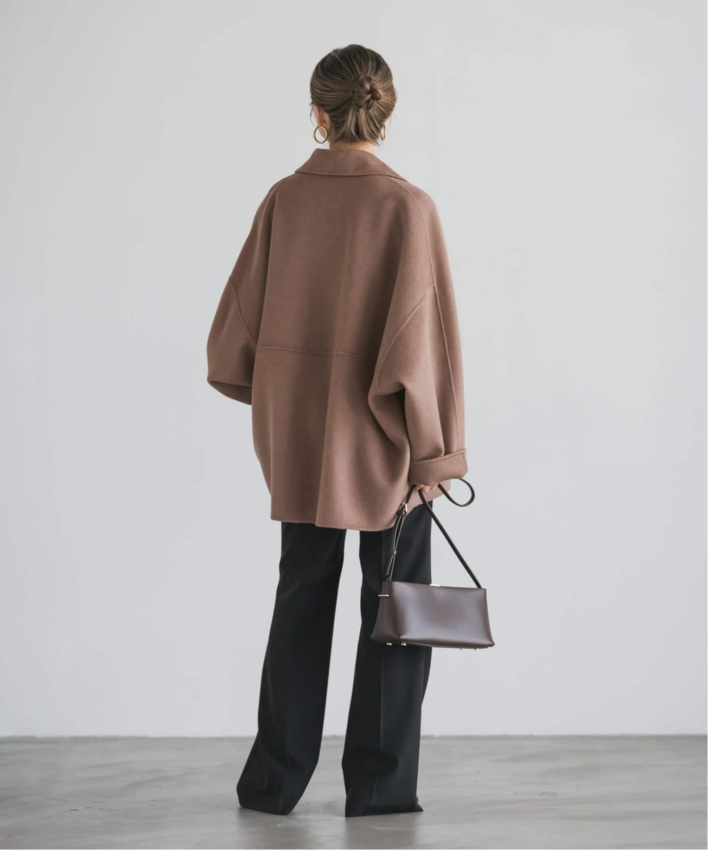 NOBLE 《追加》Super160s リバードルマンショートコート ノーブル