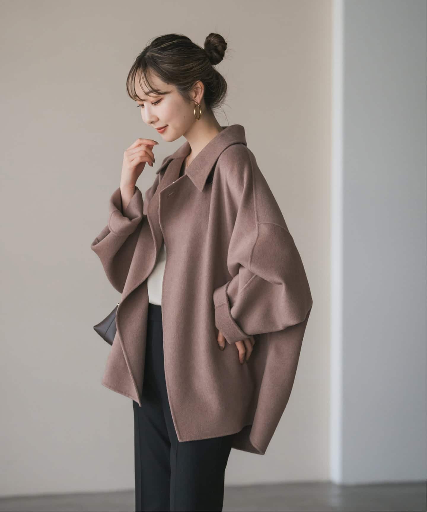 NOBLE 《追加》Super160s リバードルマンショートコート ノーブル