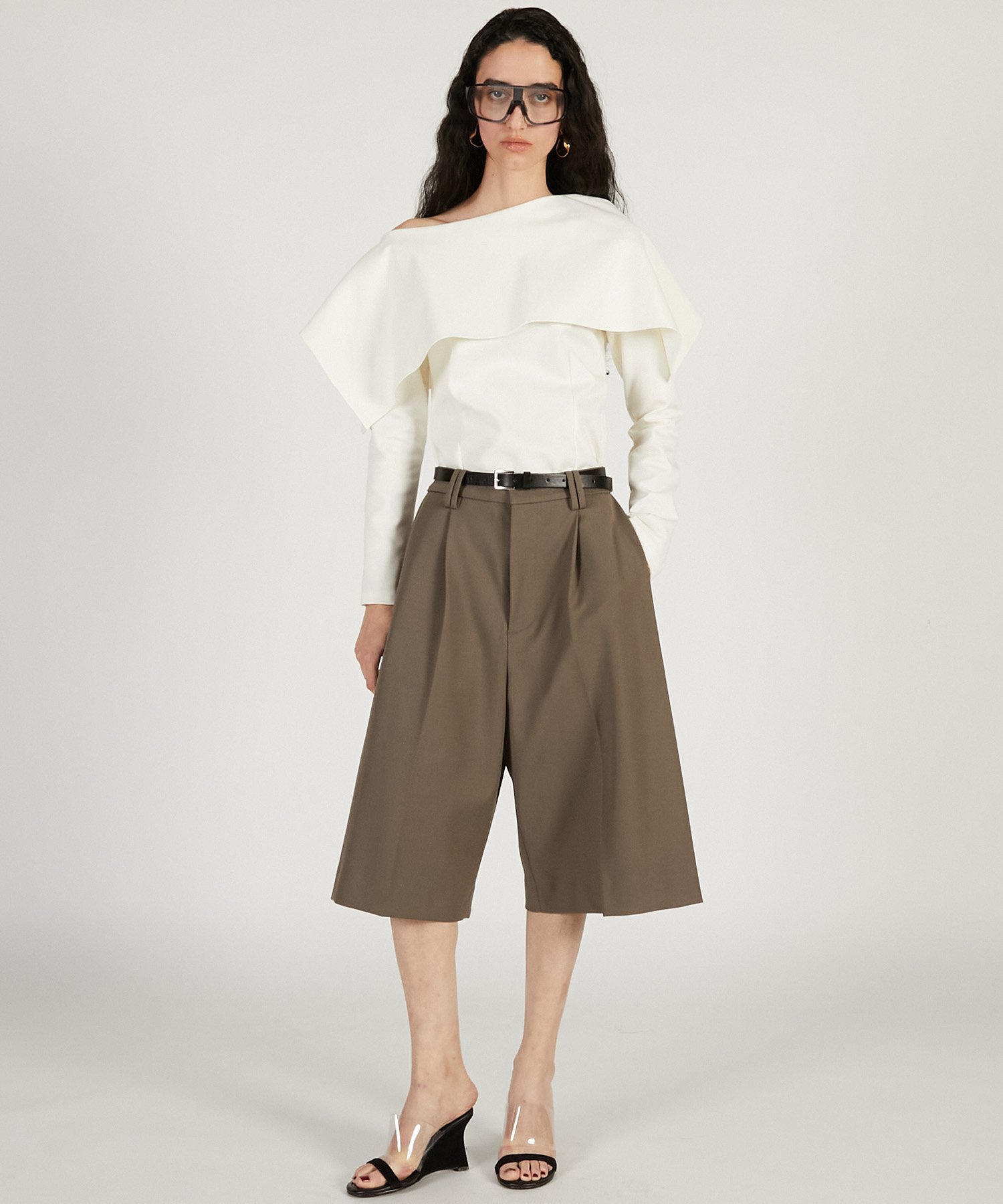 SALE／30%OFF】PRANK PROJECT スリットネックカバートップ / Slit Neck