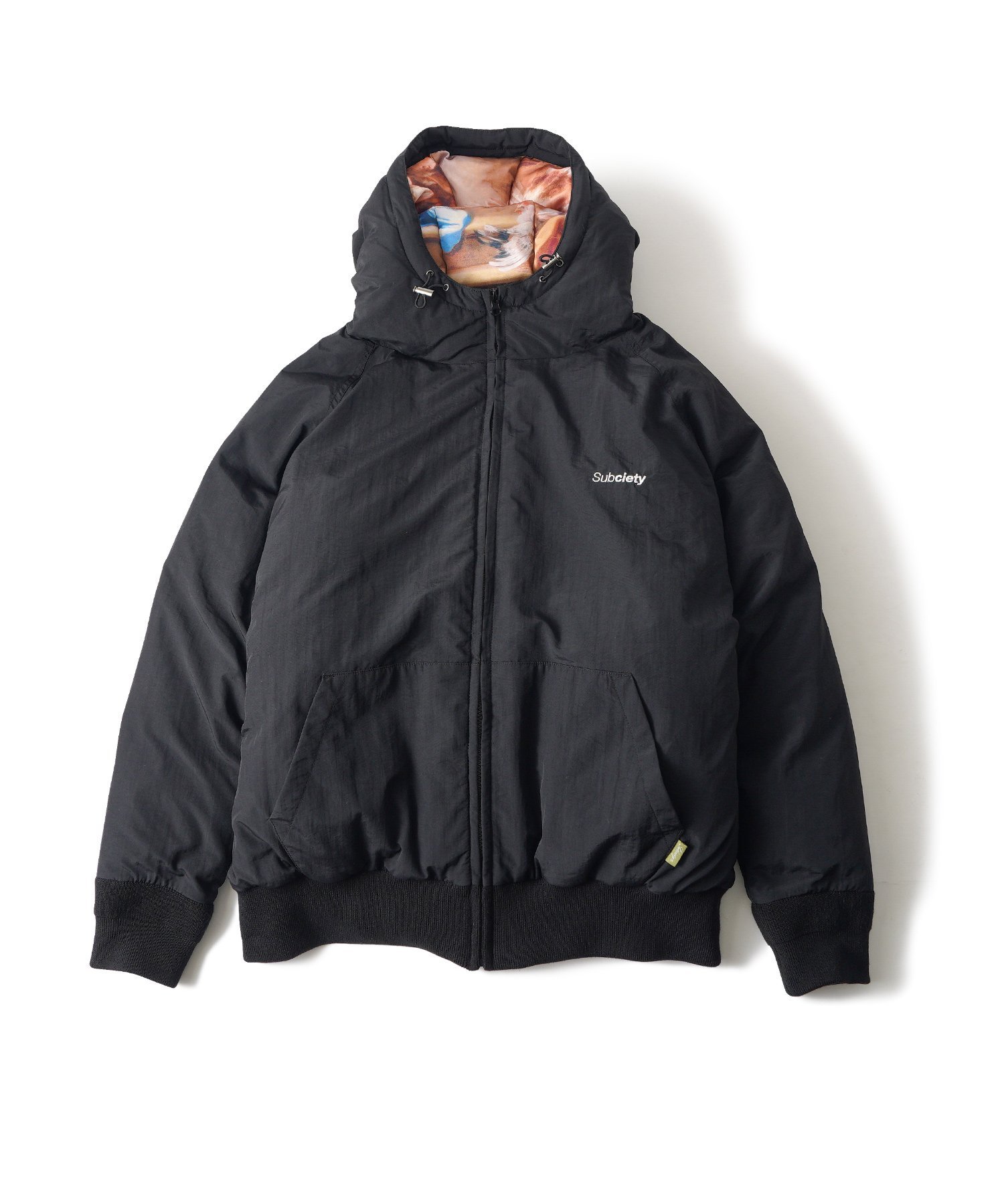 ◎美品◎Subciety ブラック MA-1ジャケット　スウェットセットXL ◎美品◎Subciety ブラック MA-1ジャケット スウェットセットXL
