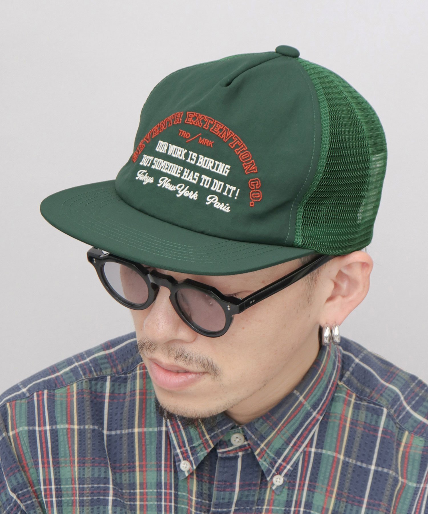 FUCK YOUR BRANDのメッシュキャップ Chrome Hearts 'FUCK'トラッカーキャップ クロスボール メッシュ