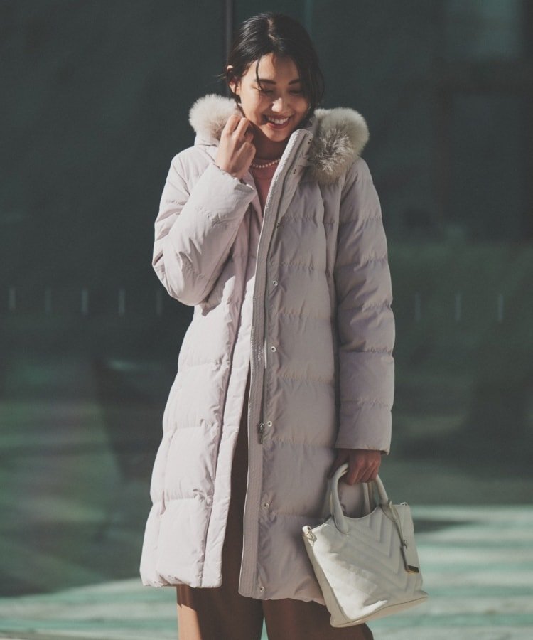 SALE／60%OFF】UNTITLED 【撥水/洗える/フード取り外し】ファー付き