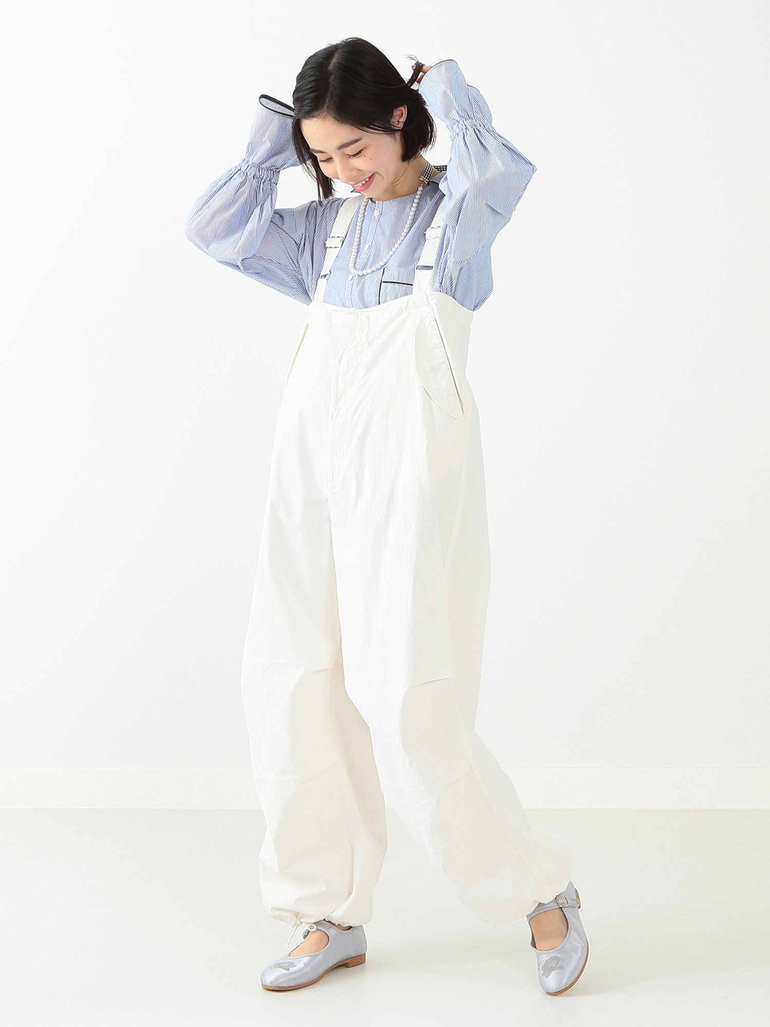 BEAMS BOY US ARMY オーバー パンツ ビームス ウイメン
