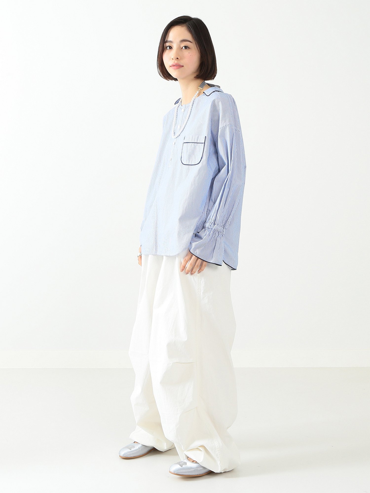 BEAMS BOY US ARMY オーバー パンツ ビームス ウイメン