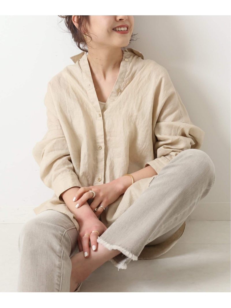 SALE／30%OFF】Spick and Span リネンビッグシャツ◇ スピックアンド 