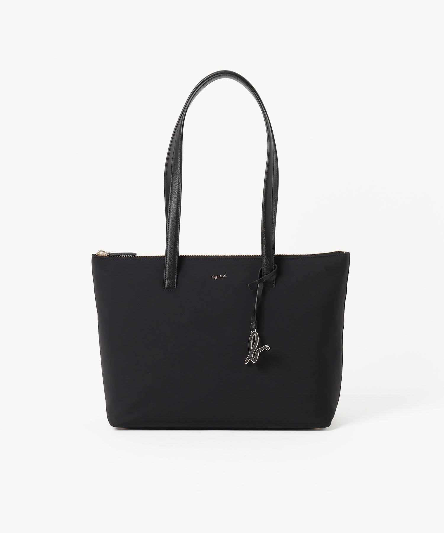 agnès b. ブラック トートバッグ agnes b. トートバッグ (RAS19−04) レディース : ZOZOTOWN