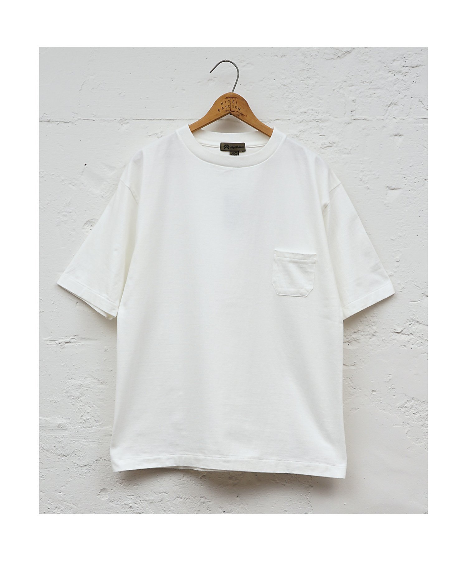 最終価格ナイジェルケーボン3点セット 楽天市場】ナイジェル・ケーボン 7.8oz T-SHIRT 2025SS MODEL 3
