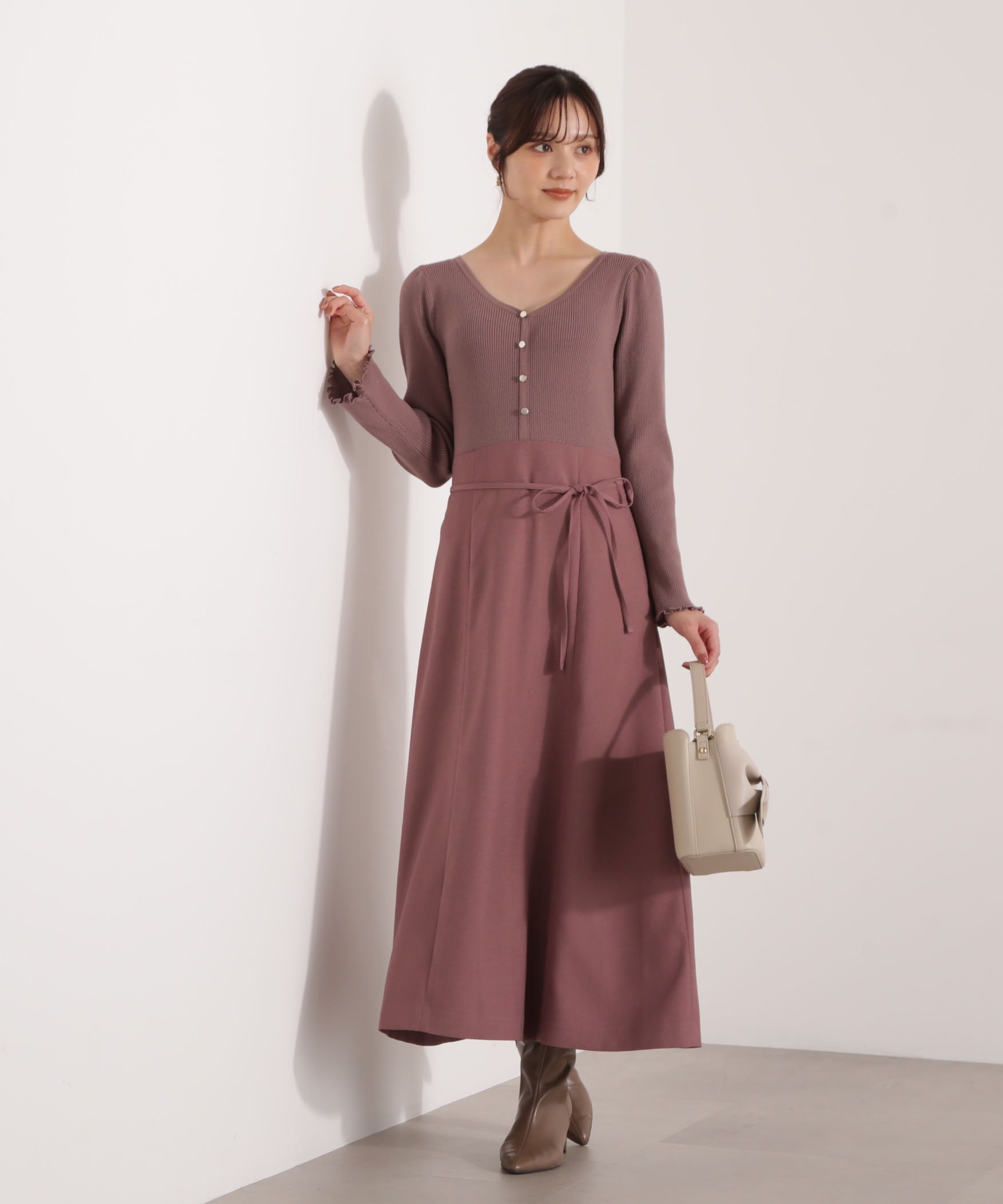 楽天市場】ミックスツイードロングジャンスカ 25AW PROPORTION BODY 