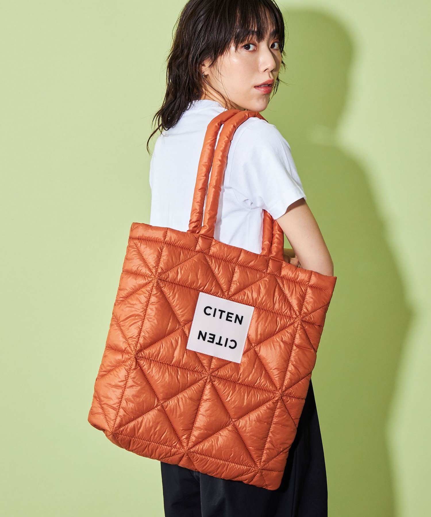 SALE／10%OFF】CITEN ＜CITEN＞CITEN パデッド トートバッグ
