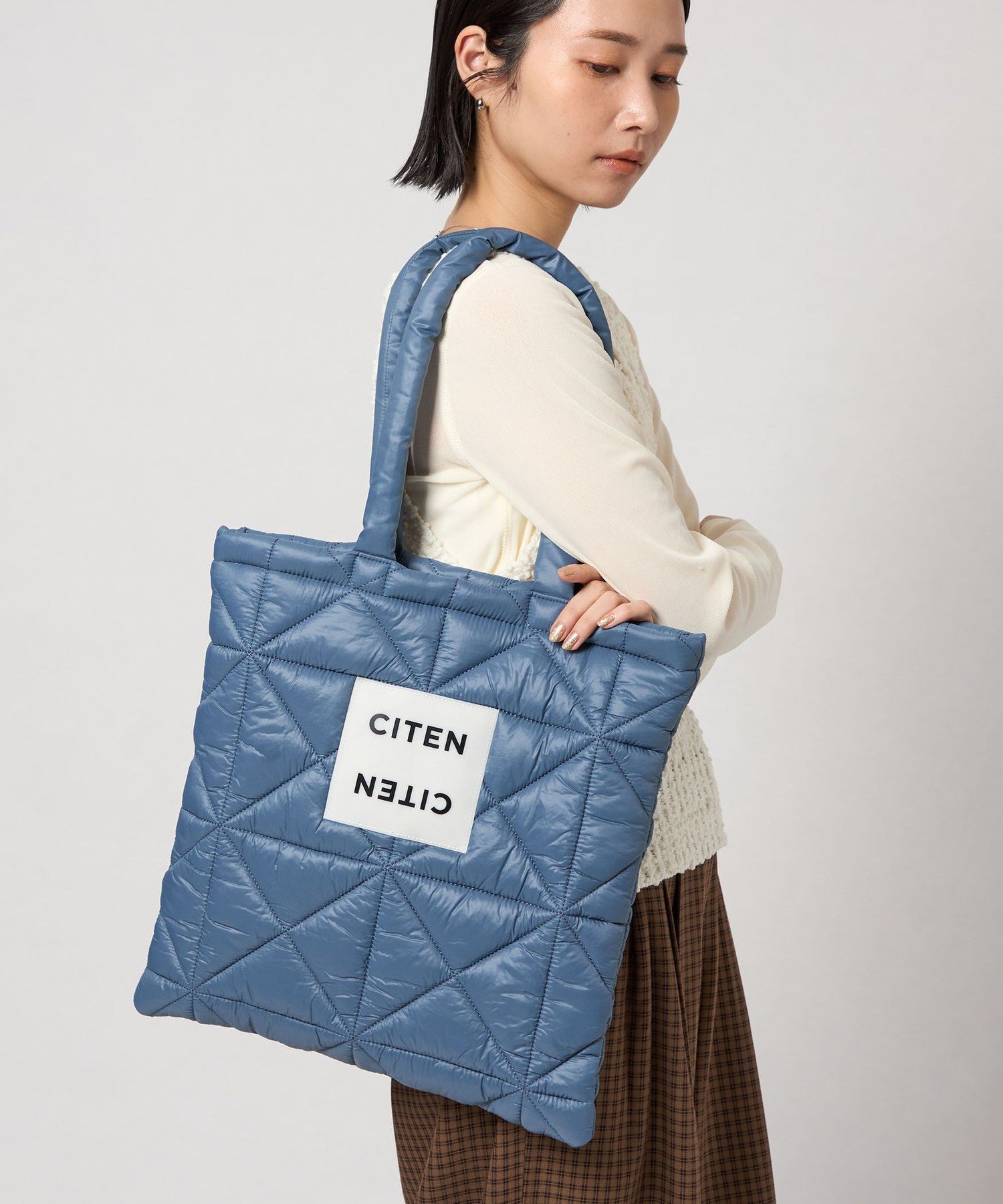 CITEN ☆CITEN パデッド トートバッグ A4サイズ対応 要在庫確認 CITEN ＜CITEN＞CITEN パデッド トートバッグ シテン バッグ