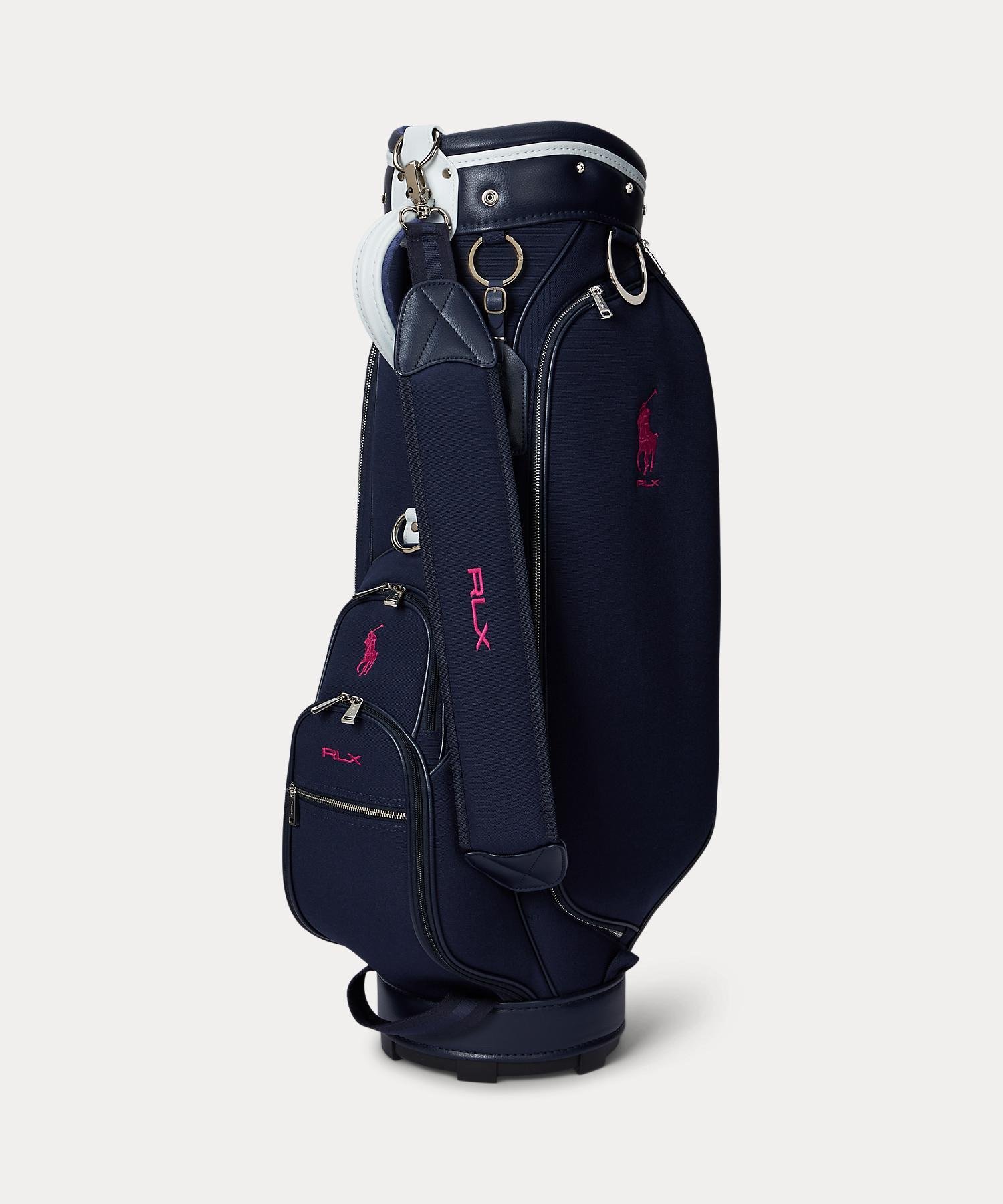 POLO ゴルフバッグ ネイビー チェック柄 POLO ゴルフバッグ ネイビー・チェック RALPH LAUREN｜(RLX