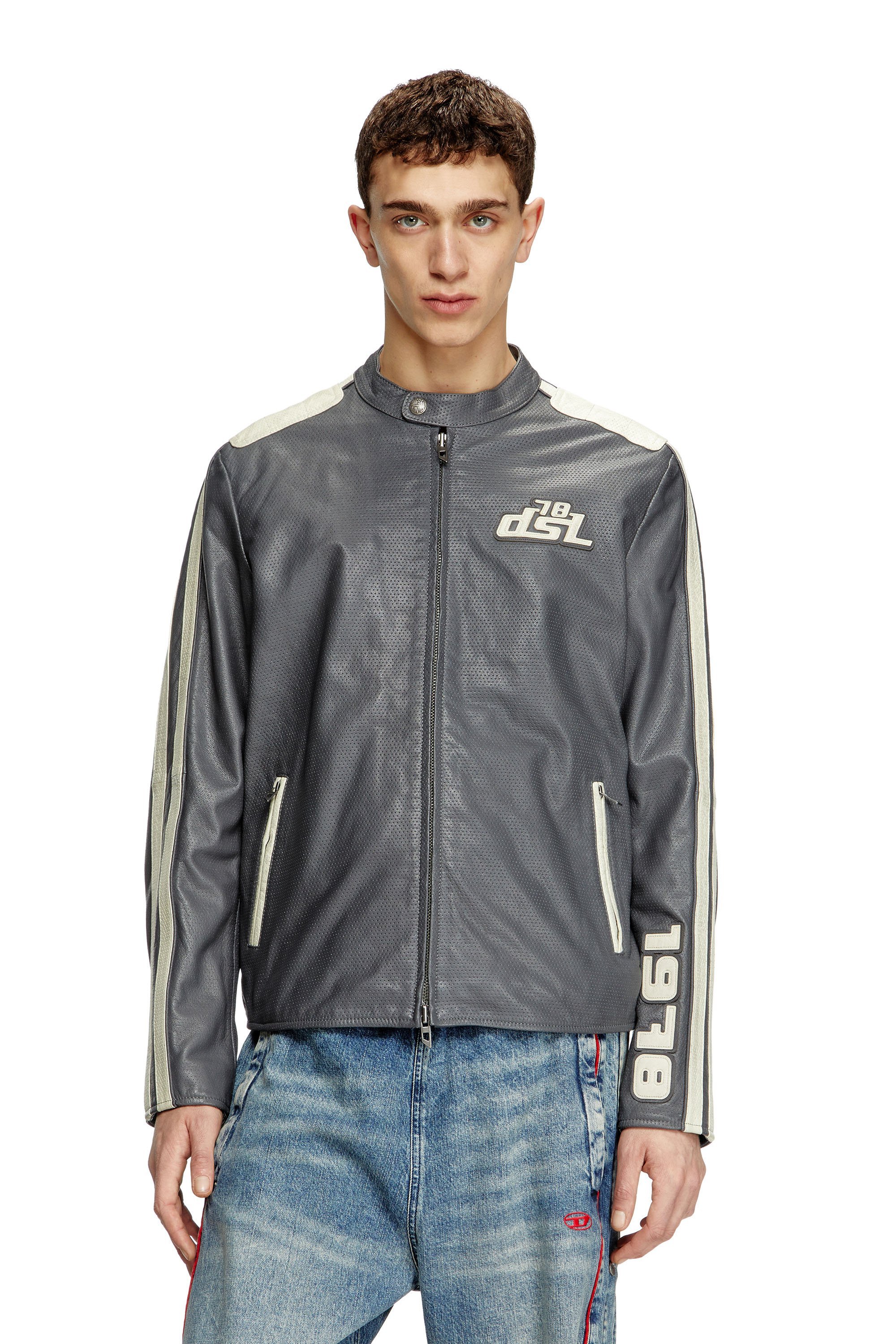 楽天市場】DIESEL メンズ バイカージャケット L-POP ディーゼル