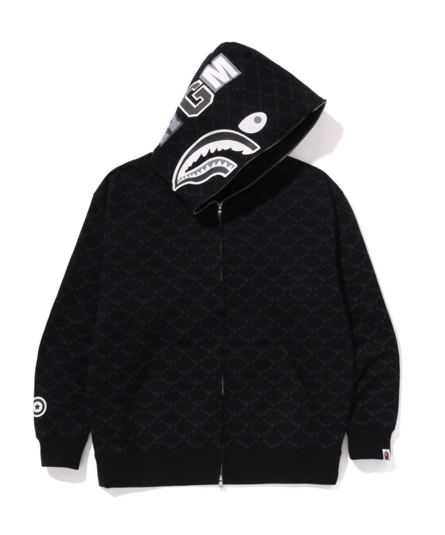 APE パーカー A BATHING APE（アベイシングエイプ）の「TULIP CAMO SHARK FULL