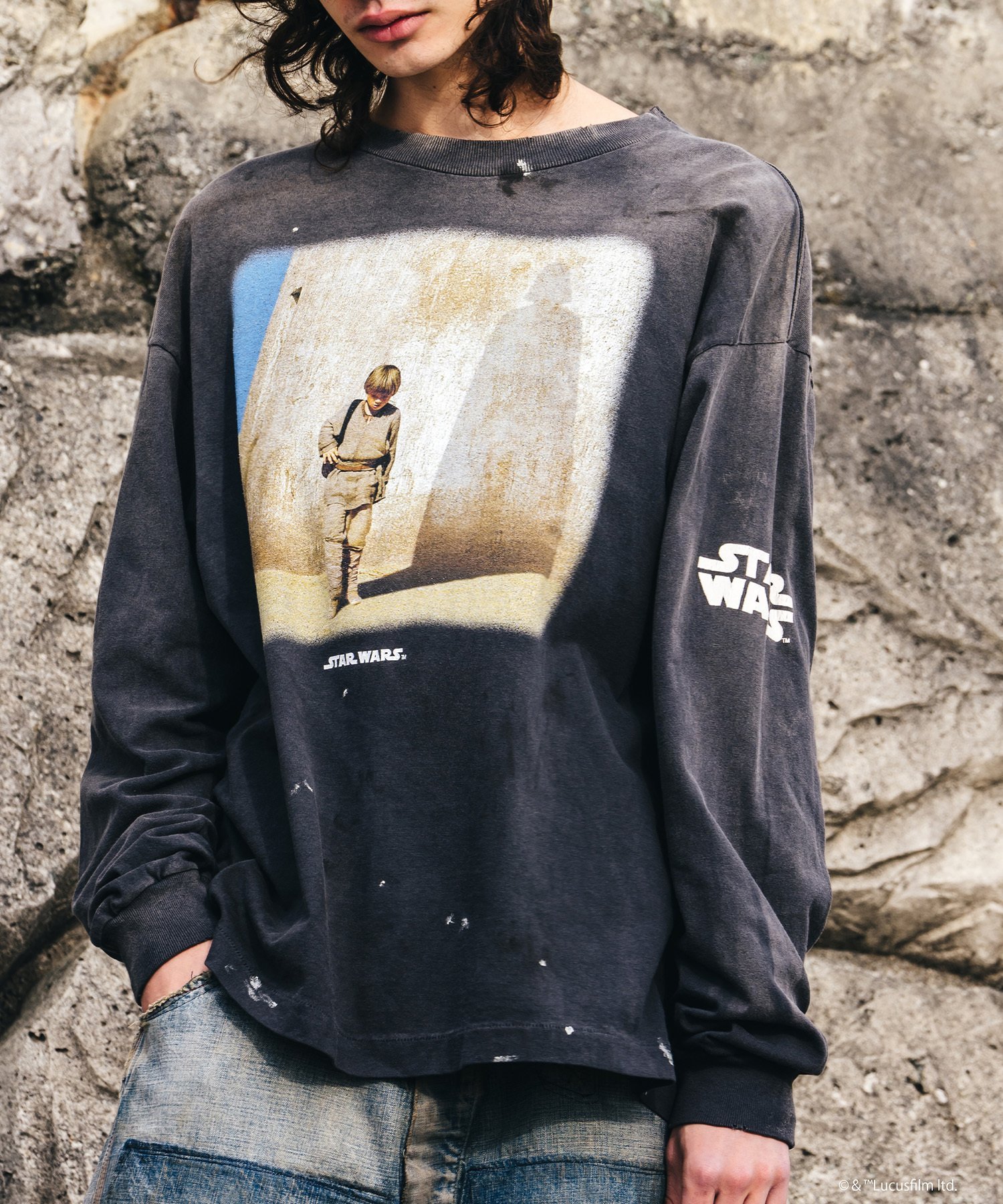 DAVID BOWIE SAINT MICHAEL セントマイケル　ロンT L セントマイケルからデヴィッド・ボウイをフィーチャーした