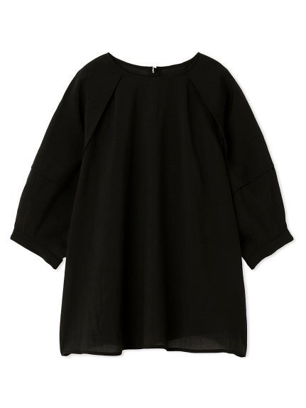 SALE／30%OFF】Mila Owen 構築ハーフスリーブシアーブラウス 