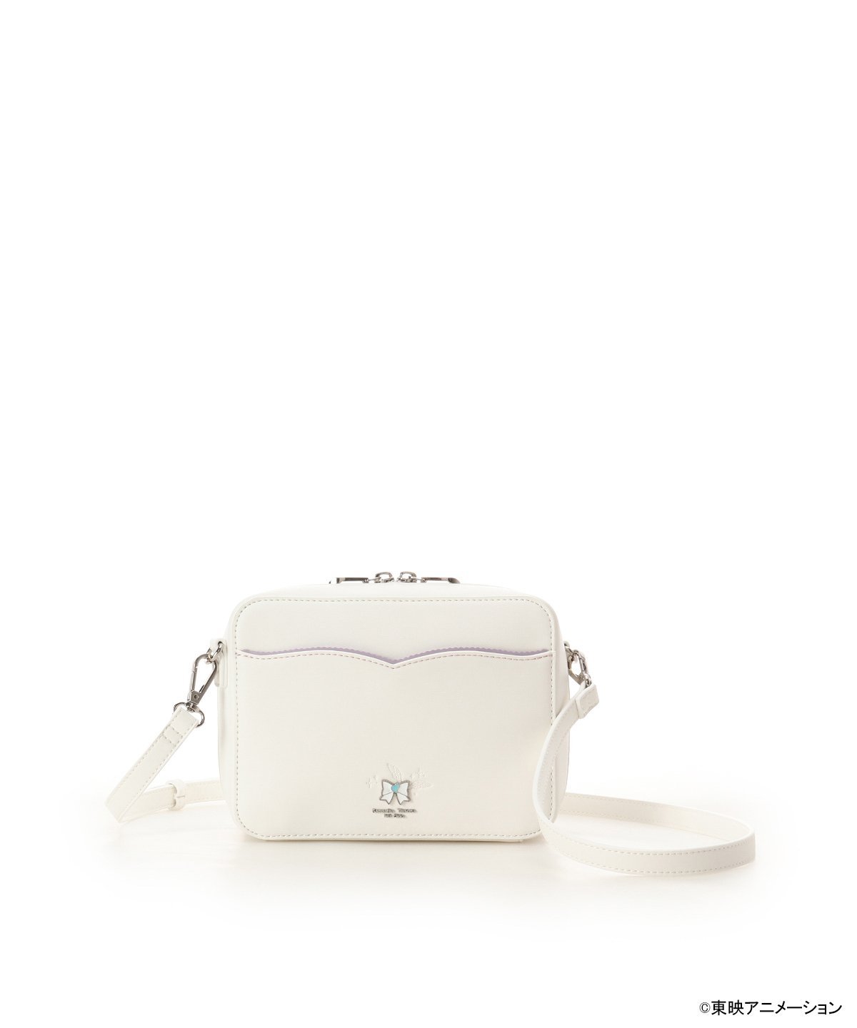 【SALE／30%OFF】Samantha Thavasa Petit Choice 『ふたりはプリキュア Splash☆Star』 ショルダーバッグ サマンサタバサプチチョイス バッグ ショルダーバッグ ホワイト オレンジ【送料無料】画像