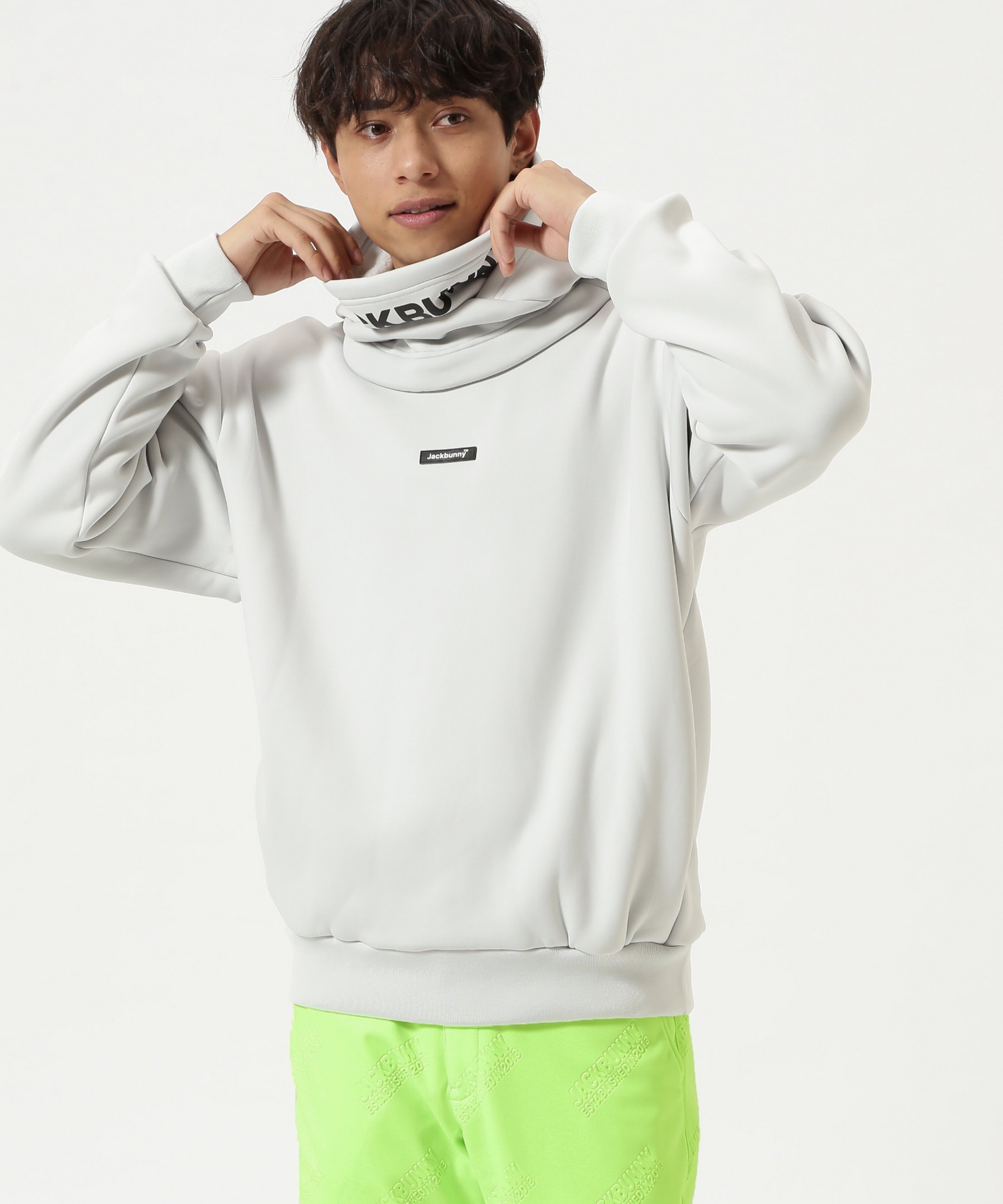 楽天市場】Jack Bunny!! KARUISHI バラクラバ一体型フーディプル