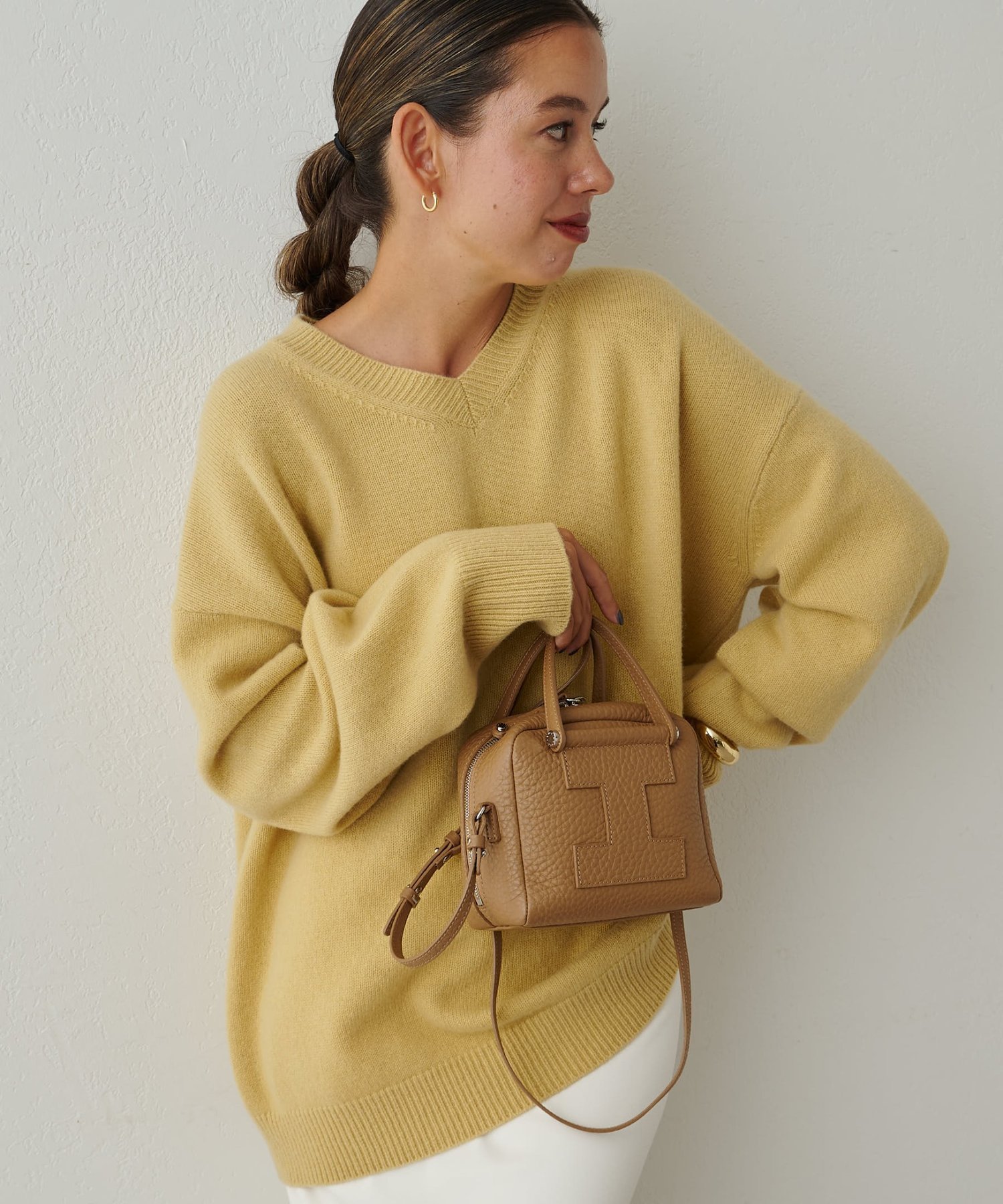 【極美品✨️】IACUCCI イアクッチ クーポラ 2way ショルダーバッグ IACUCCI 【 待望の再予約スタート!】クーポラ ALCE イアクッチ