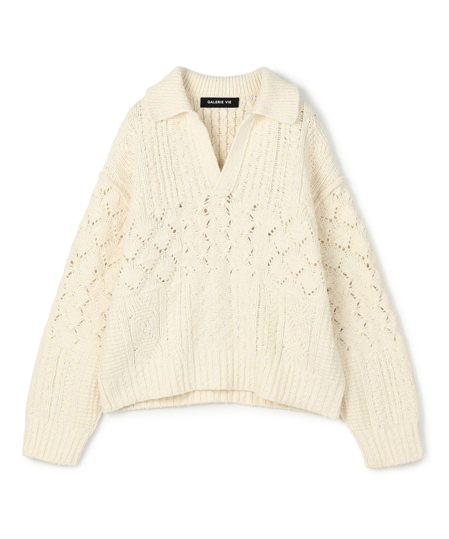 楽天市場】【GALERIE VIE−ギャルリー ヴィー】ファインウールのV
