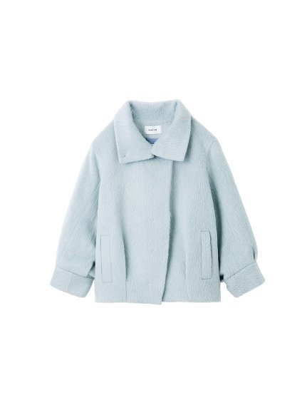 SALE／50%OFF】FRAY I.D モヘヤシャギーハーフコート フレイ 