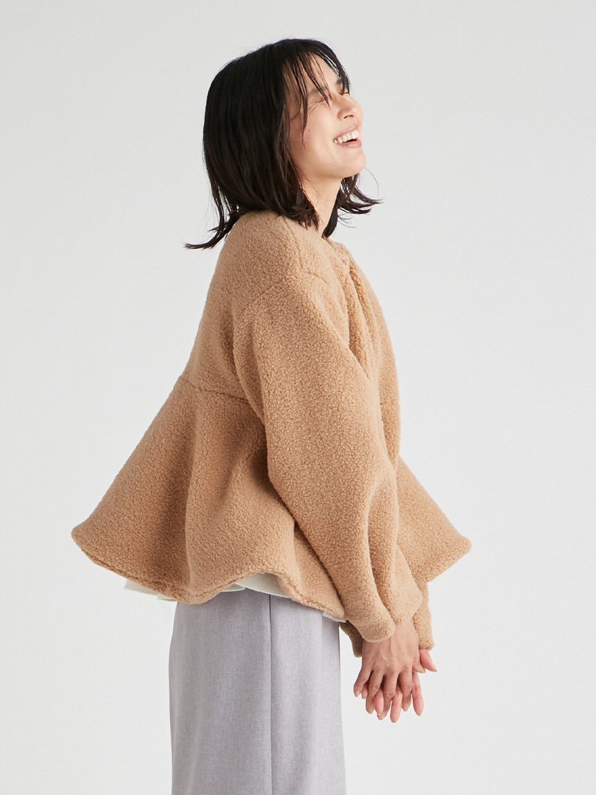 セルフォード　バリエーションペプラムジャケット 新品未着用】CELFORD セルフォードバリエーションペプラムジャケット