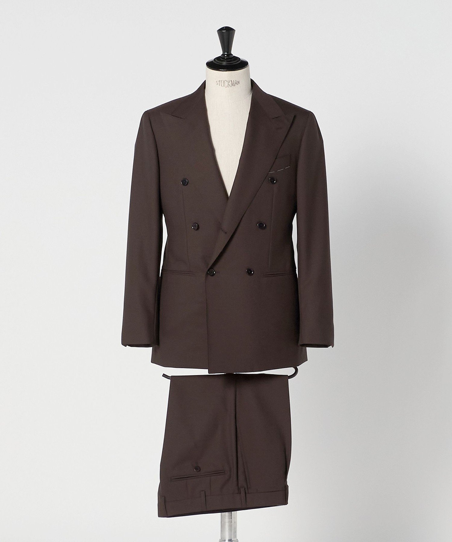 【美品】ティモシーエベレスト ドネガルツイード スーツ 334J3014.jpg