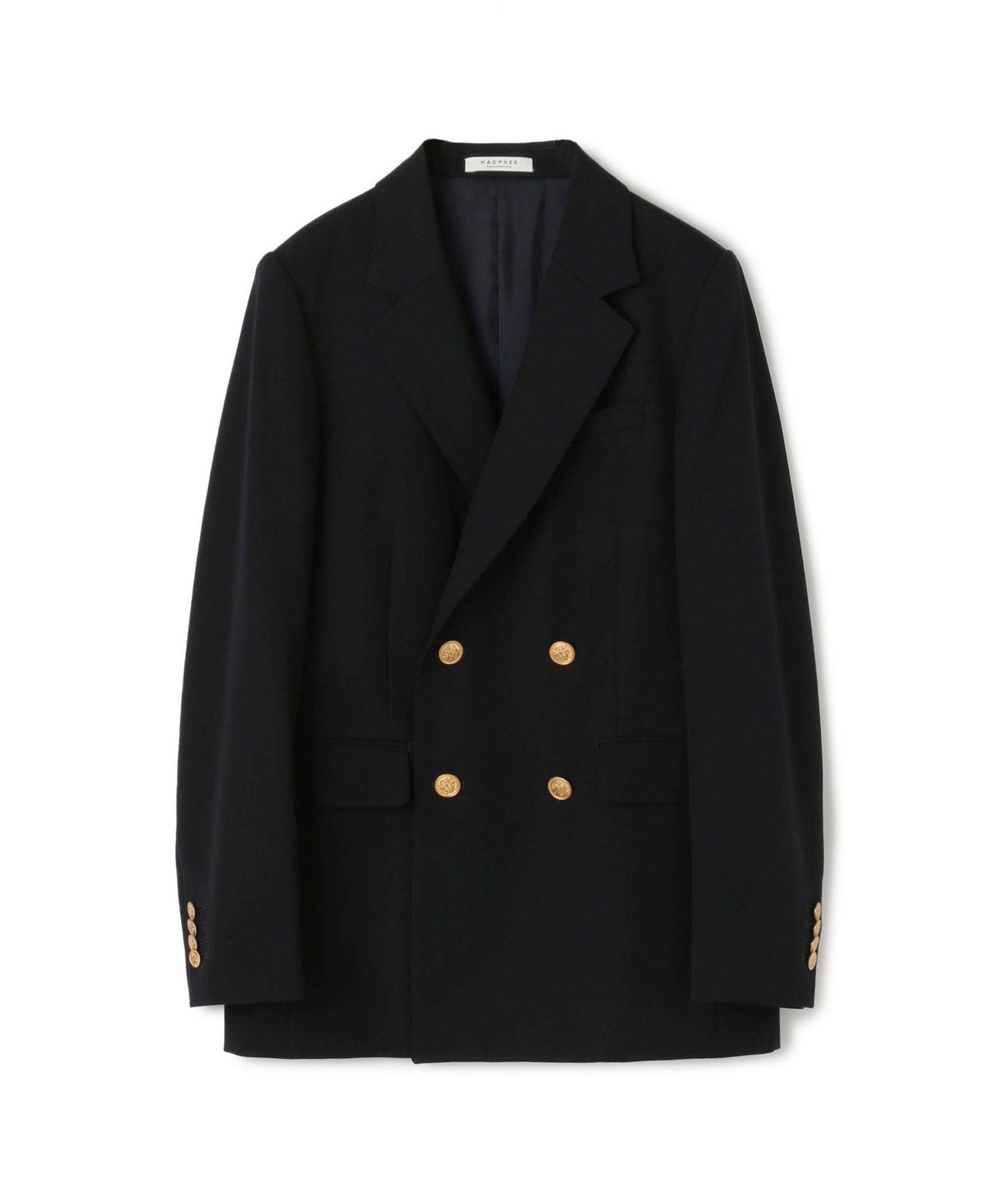 楽天市場】【SALE／40%OFF】ダブルカバーリネン ピークドラペル