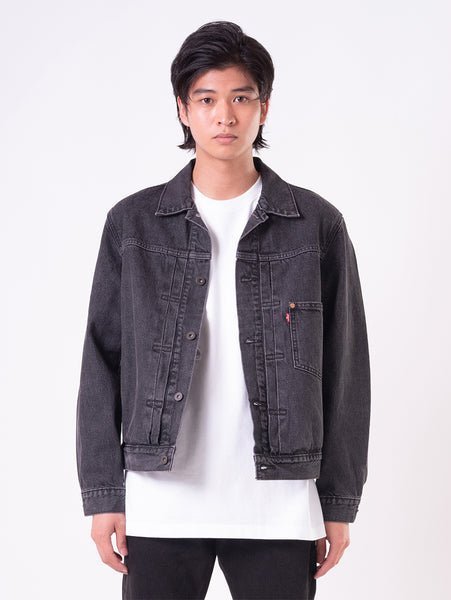 リーバイス スキー ジャケット タロン グリーン 緑 ナイロン ショート M Amazon.co.jp: [リーバイス] TYPE I トラッカージャケット