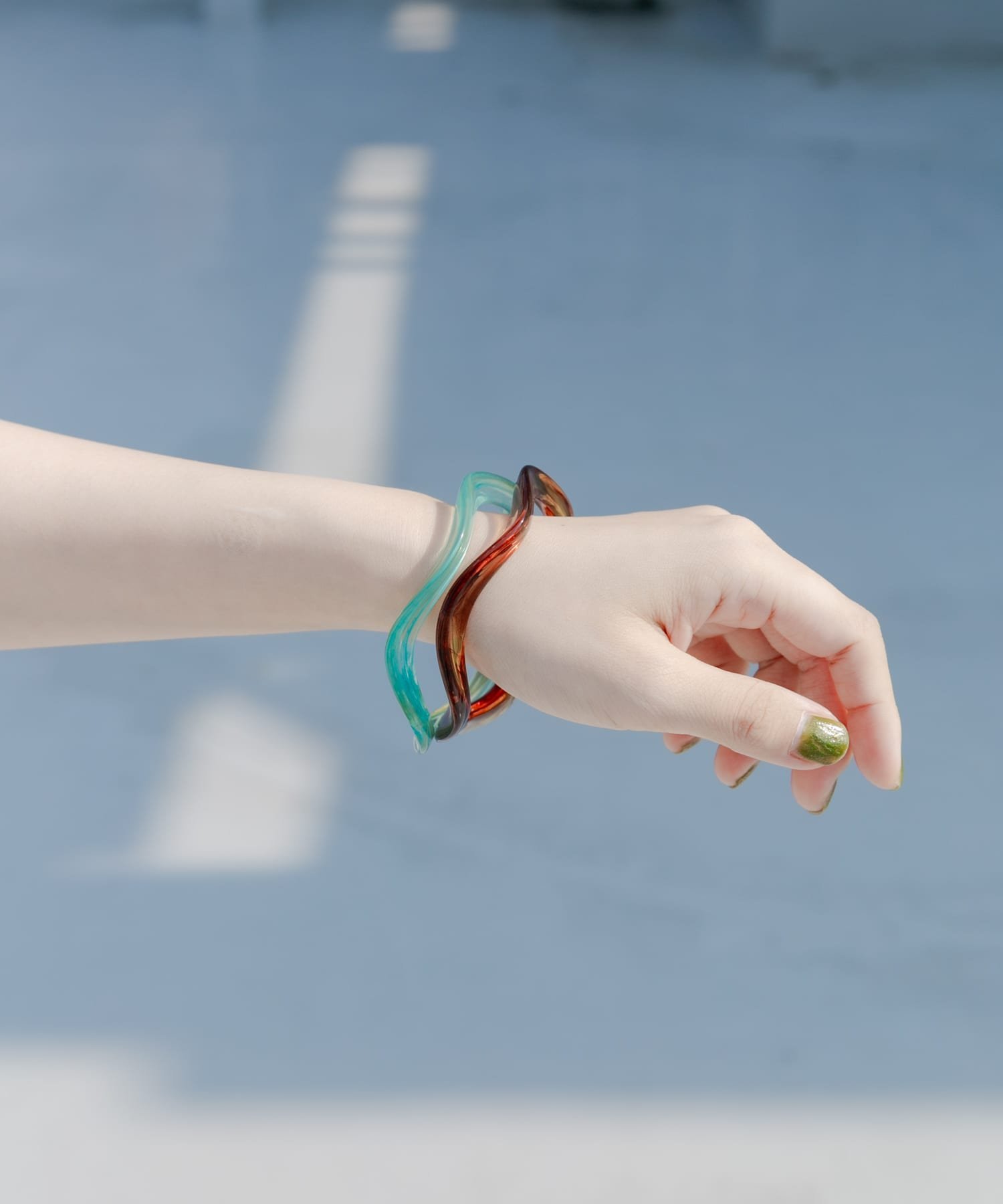 LOEWE ロエベ ピアス ANAGRAM PEBBLE アナグラム ペブル