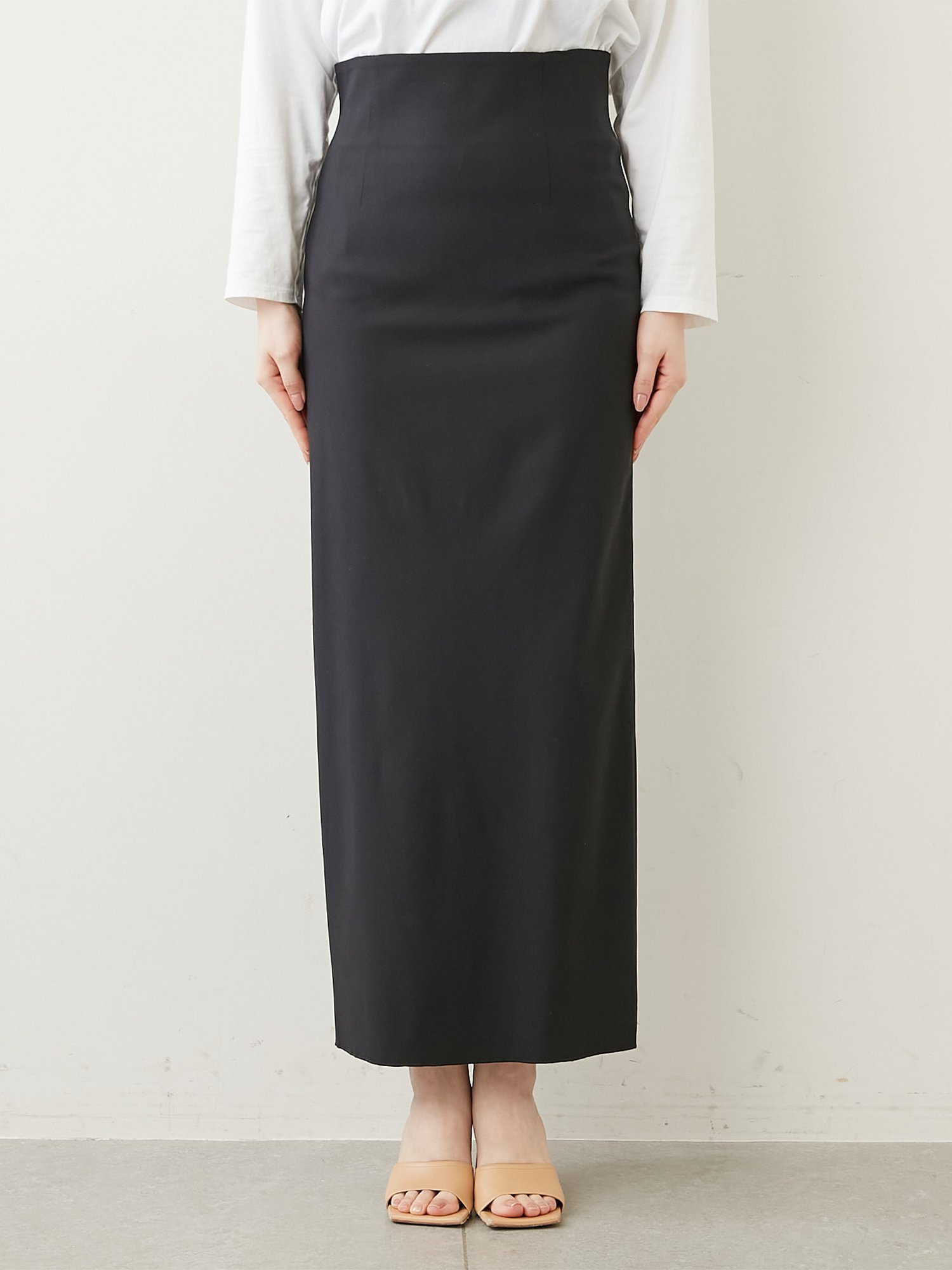 GALLARDAGALANTE ハイウエストマキシタイトスカート ブラック 1 SALE／70%OFF】GALLARDAGALANTE ハイウエストマキシタイト