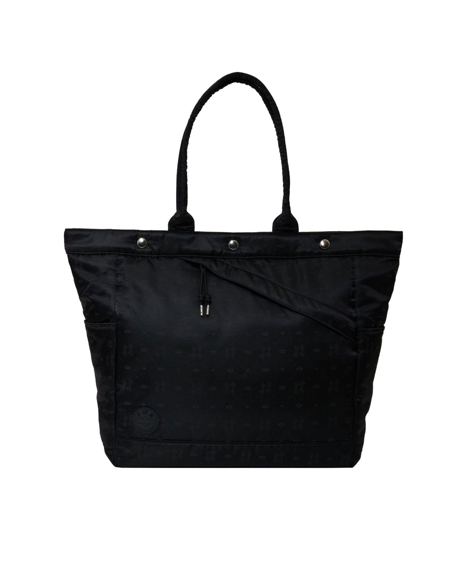 BALR. ブラックトートバッグ ボーラー BALR. トートバッグ LEOPARDI SHOPPER ショッピング