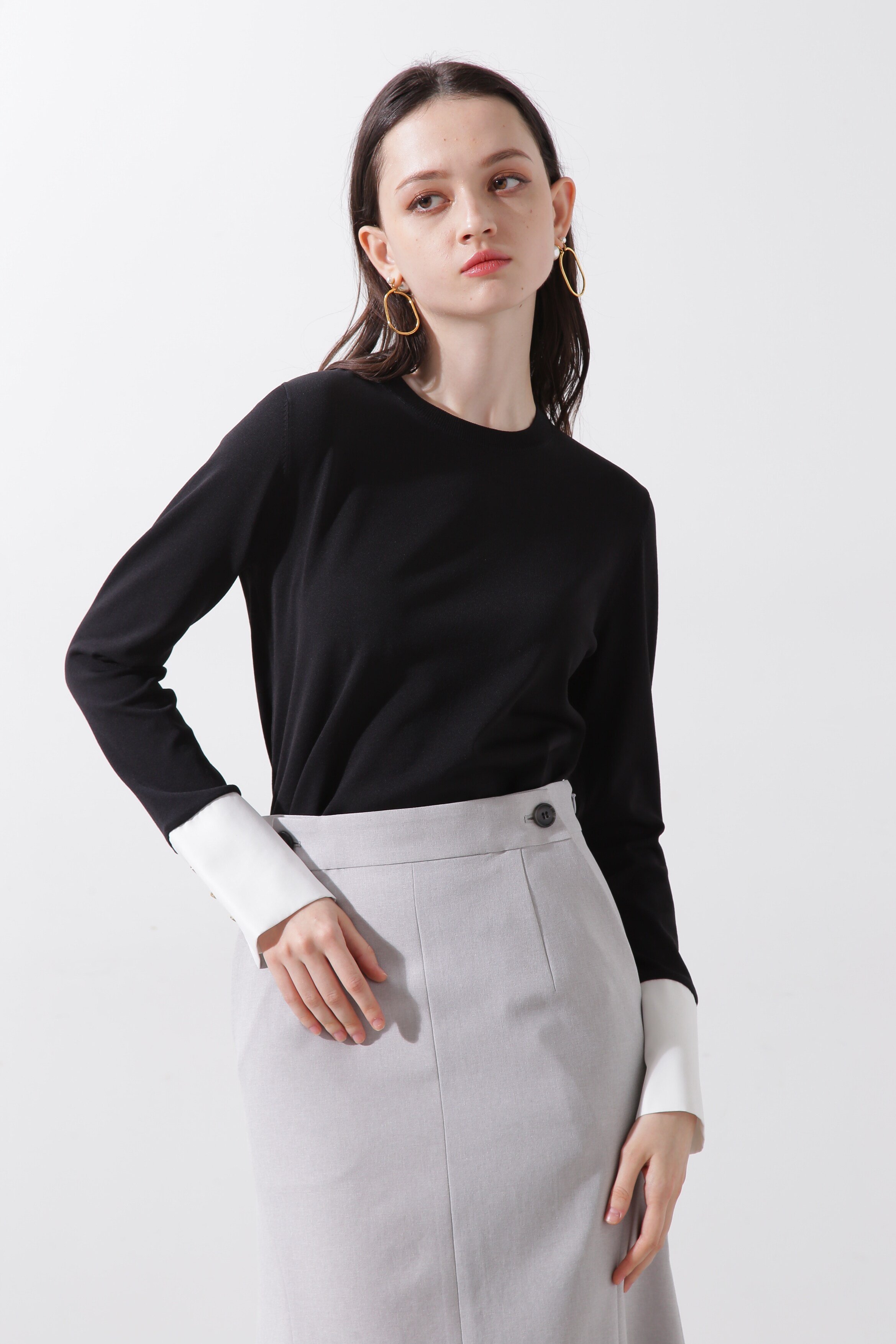 ピンキー＆ダイアン（PINKY&DIANNE）/◆シアーコンビニットプルオーバー 楽天市場】【SALE／50%OFF】◇シアーコンビニットプルオーバー