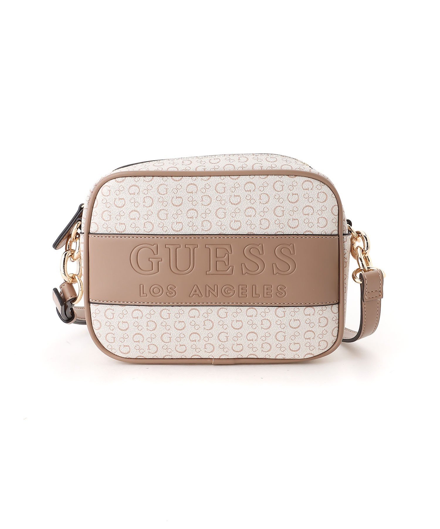 【Guess】国内発送 ショルダーバッグ クインシー ダブルジップ GUESS ゲス ショルダーバッグ クインシー キルティング ミニ