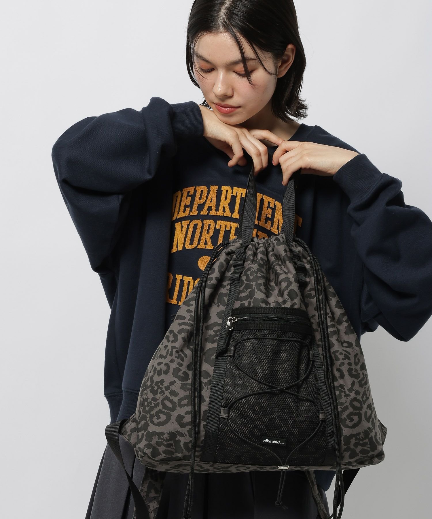 楽天市場】オリジナルメッシュ2WAYナップサック niko and