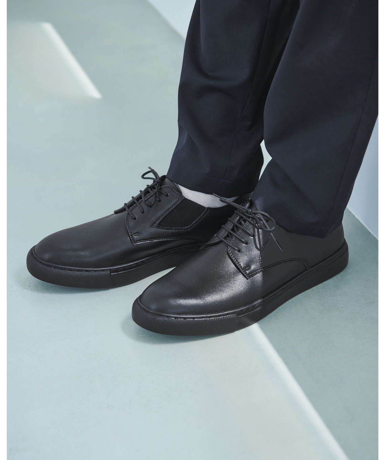 楽天市場】GLR サイドゴア プレーントゥ シューズ UNITED ARROWS green