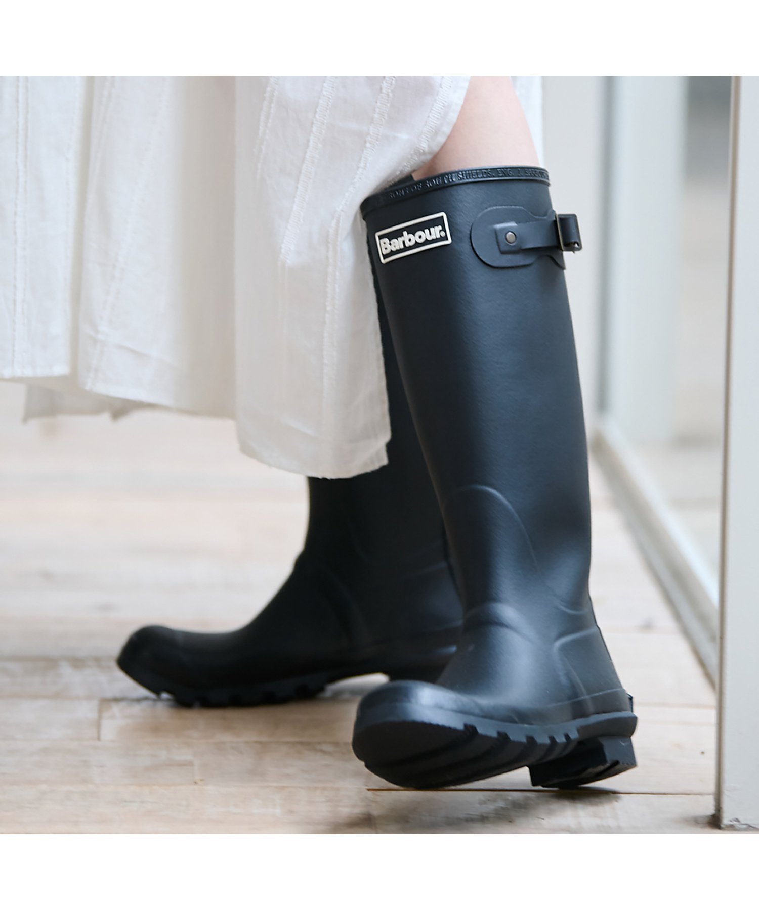 楽天市場】Barbour バブアー レインブーツ BEDE ビード LRF0043