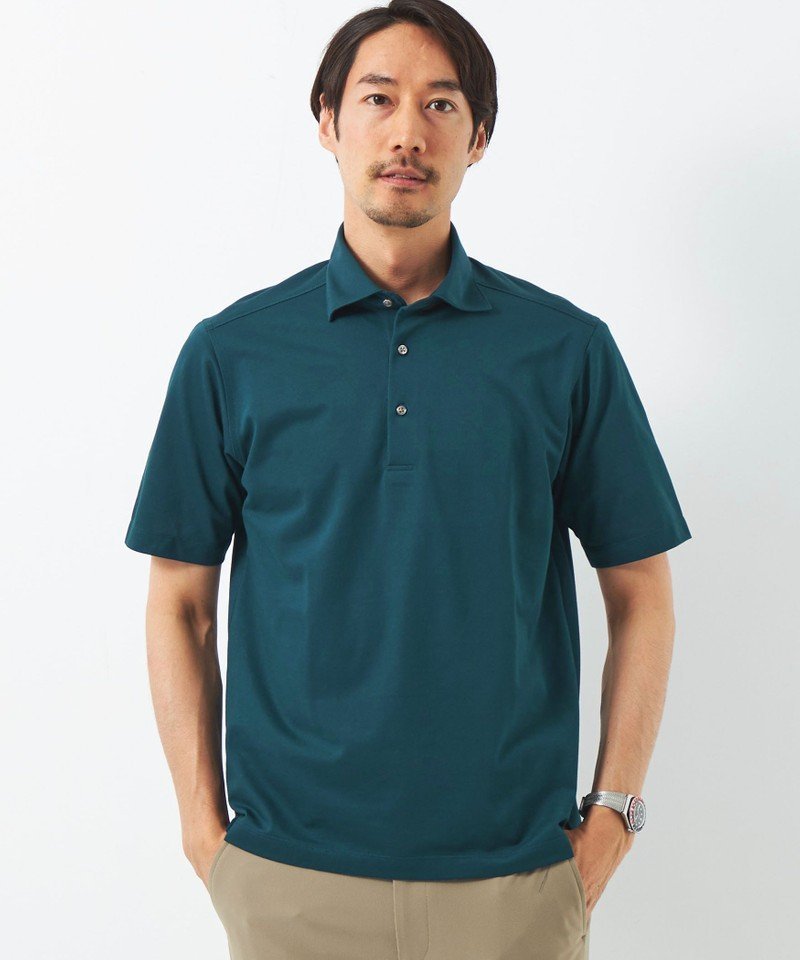 UNITED ARROWS green label relaxing DUADRY CLEAN バーズアイ カッタ 