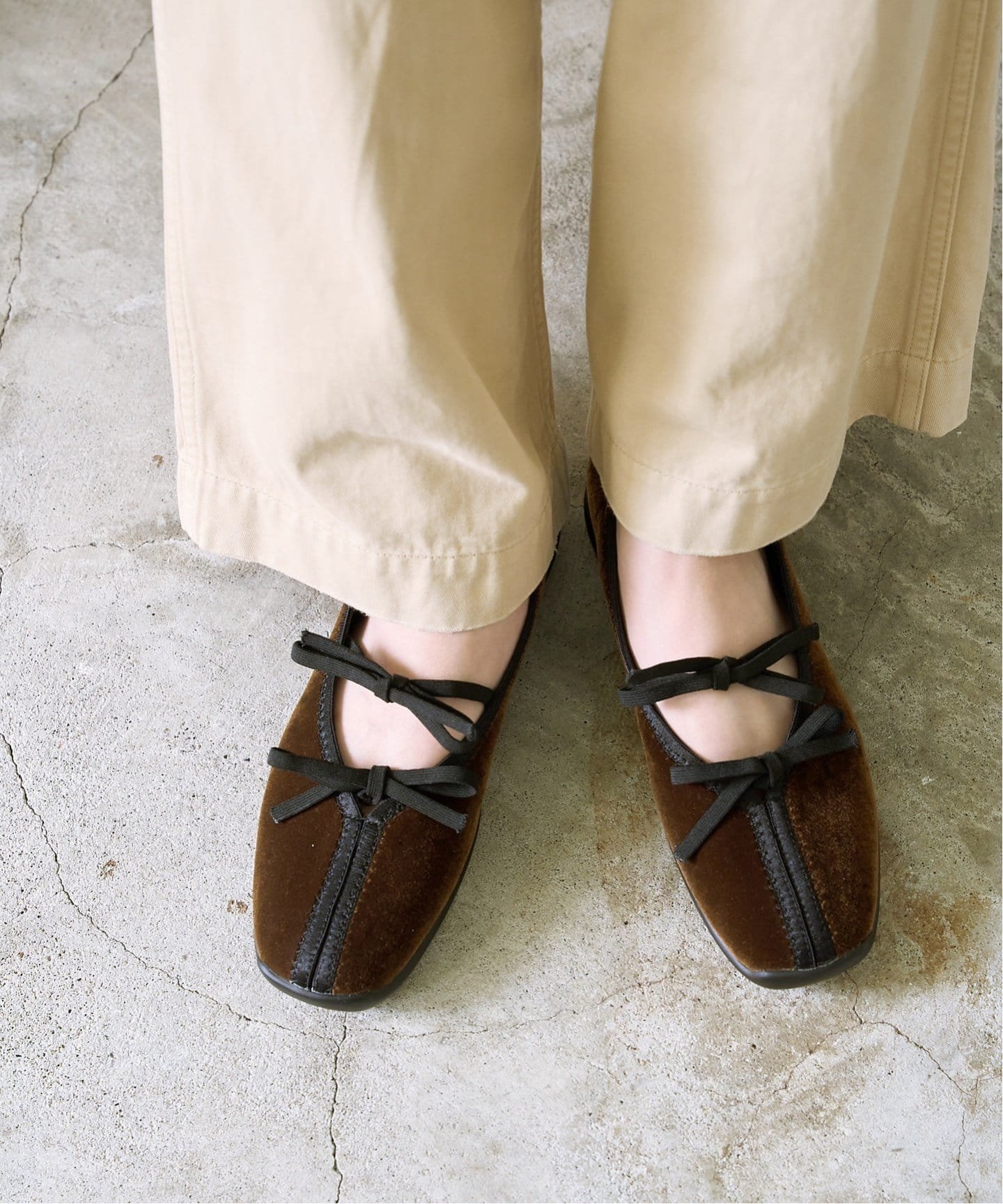 SALE／30%OFF】LE TALON 《追加2》Lダブルリボンバレリーナ ルタロン