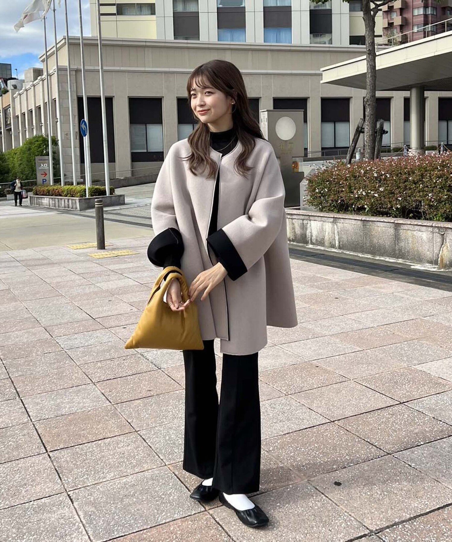 DOUX ARCHIVES 【web限定】ボンディングミドルコート ドゥアルシーヴ  