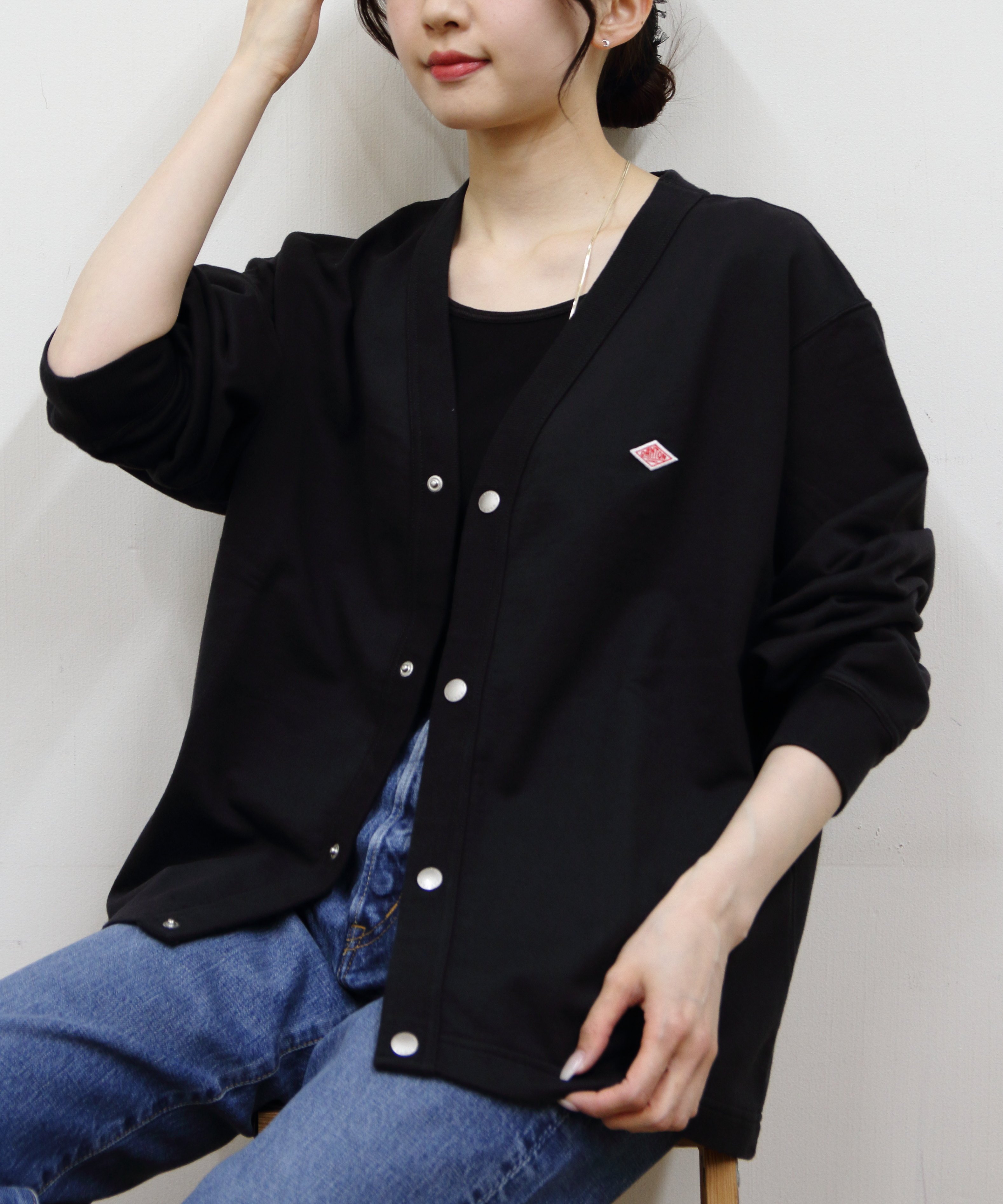 楽天市場】DANTON(ダントン) コットン テリー Vネックカーディガン