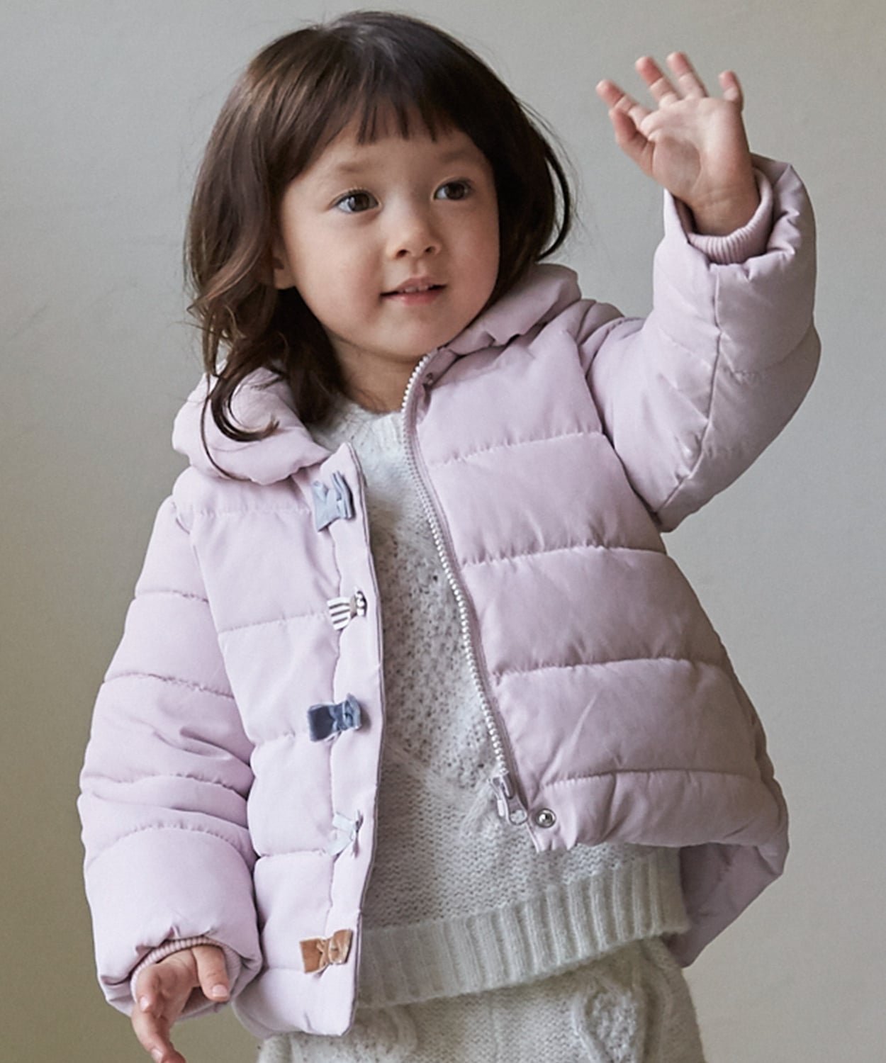 楽天市場】petit main プティマイン 【抗菌防臭】中綿リボンジャケット