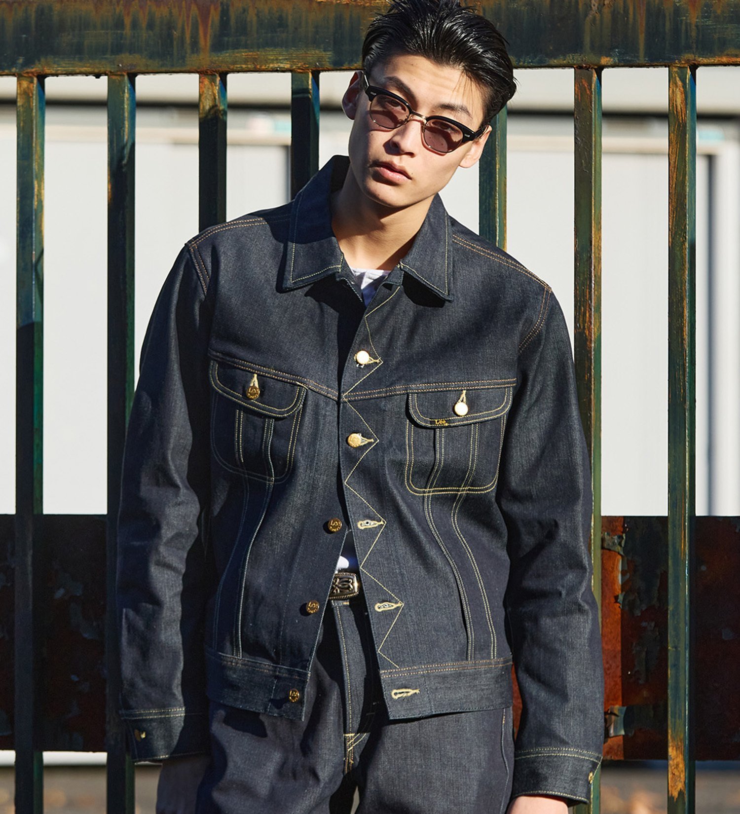 Lee Riders デニムジャケット L 楽天市場】Lee リー 101J RIDERS JACKET RIGID 101-J ライダース