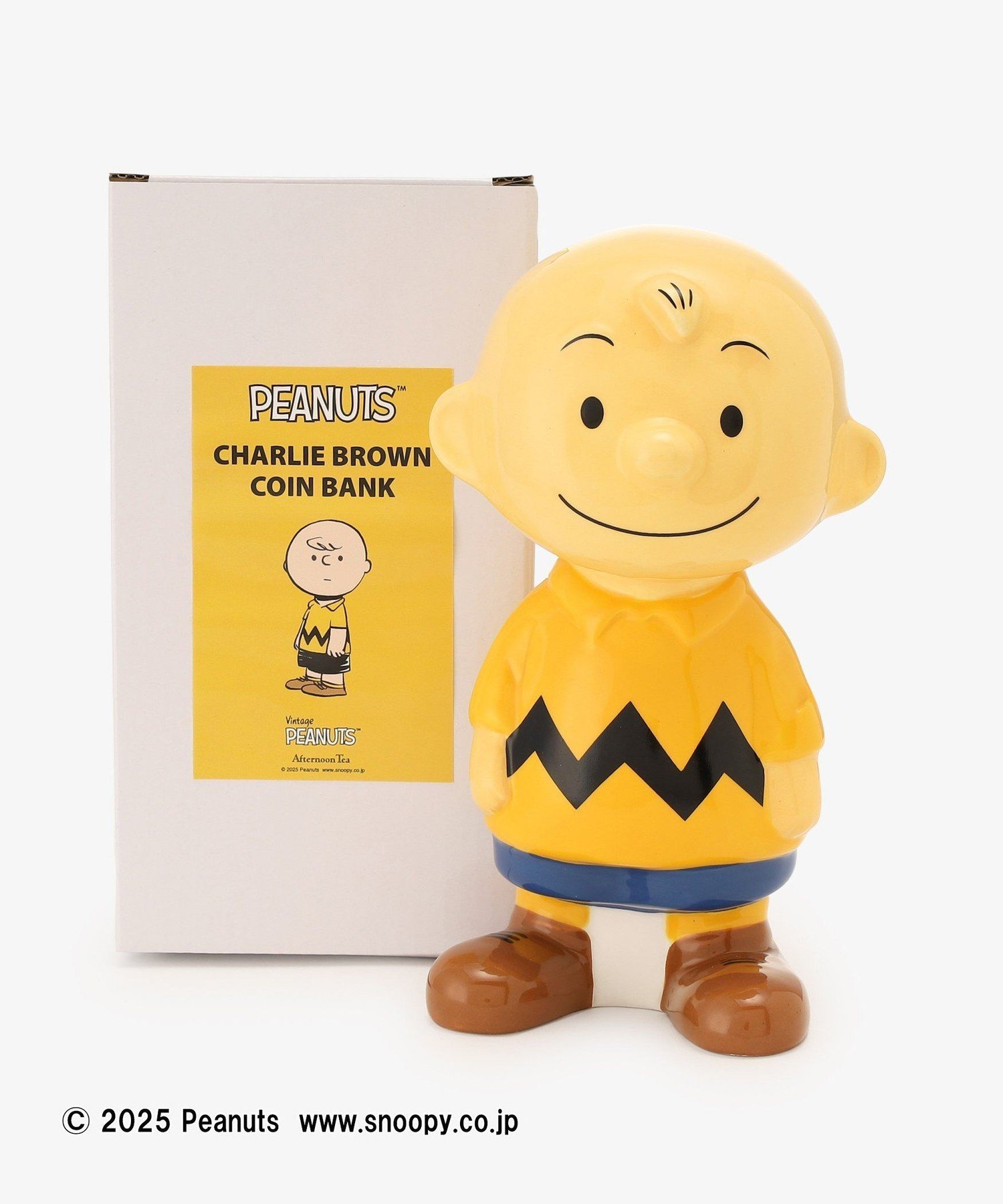 楽天市場】チャーリーブラウン貯金箱 SNOOPY / PEANUTS