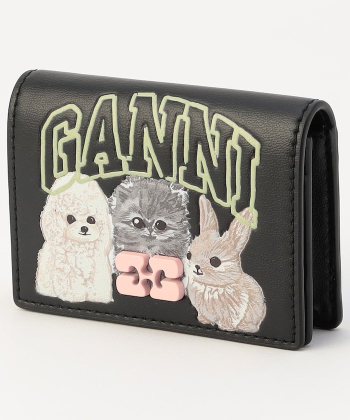 楽天市場】GANNI ガニー レディースカードホルダー ブルー