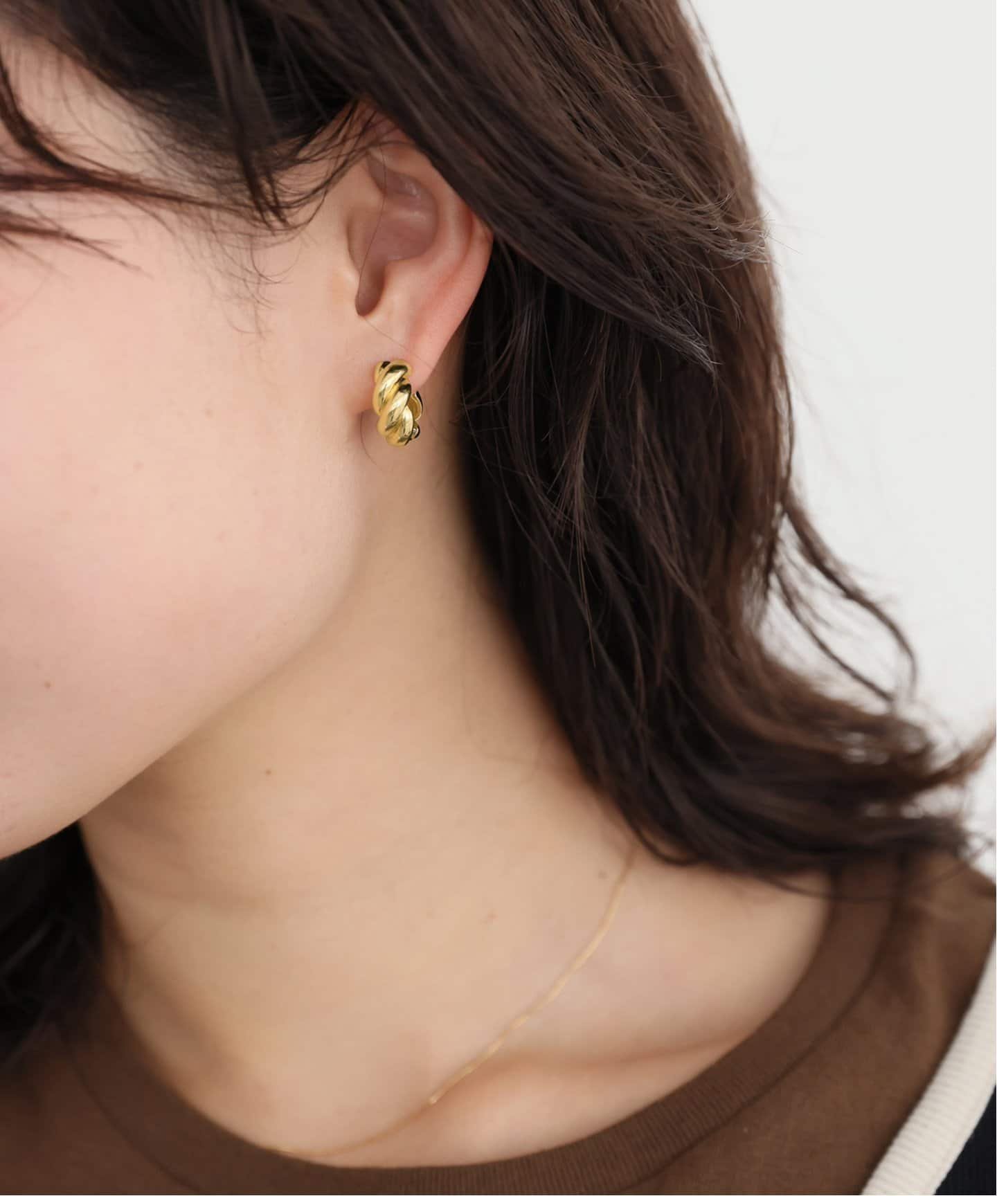 楽天市場】【SOKO/ソコ】ハーフムーンピアス SLOBE IENA