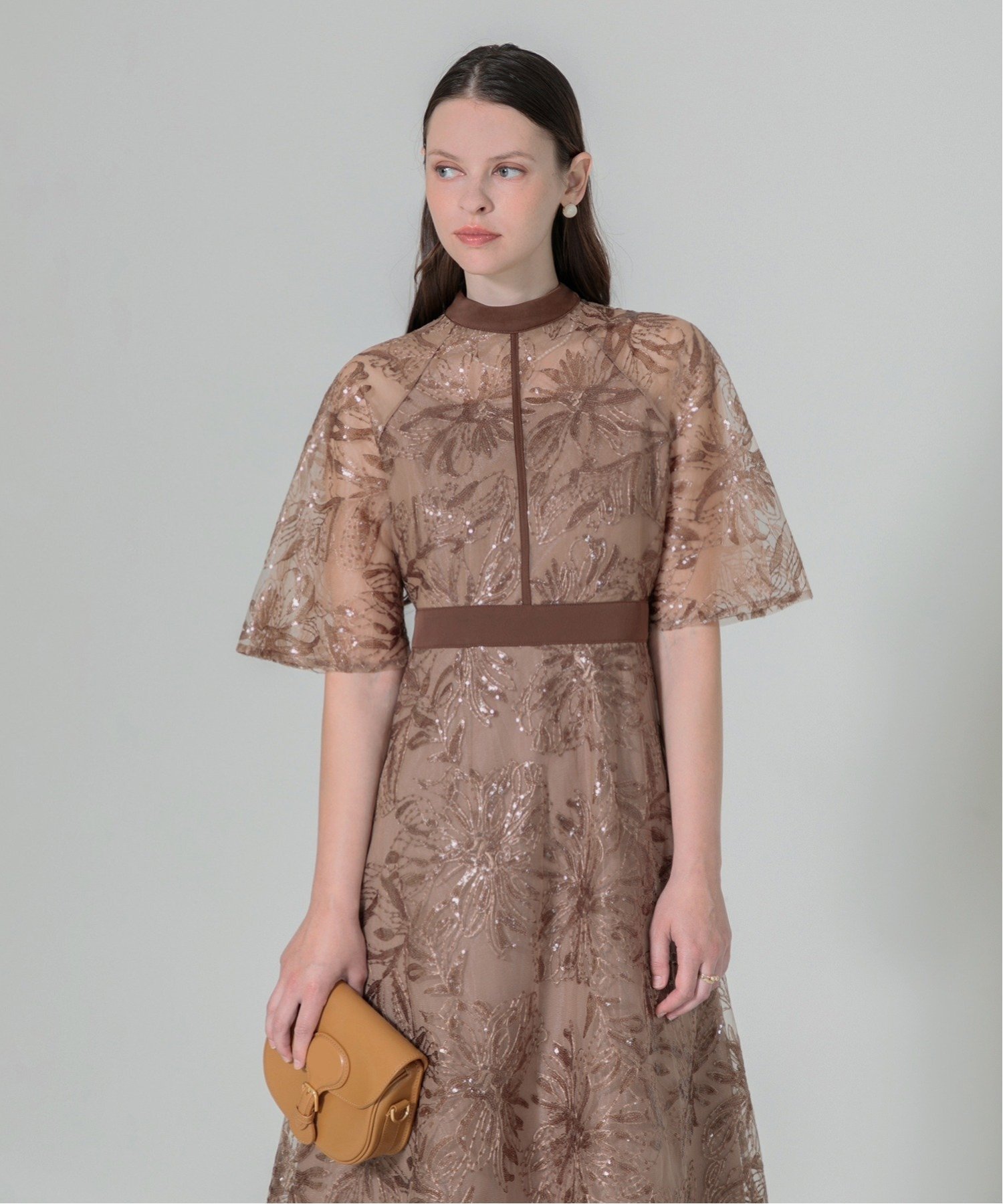SALE／40%OFF】Leja LEJA/スパンコール花柄プチハイネック