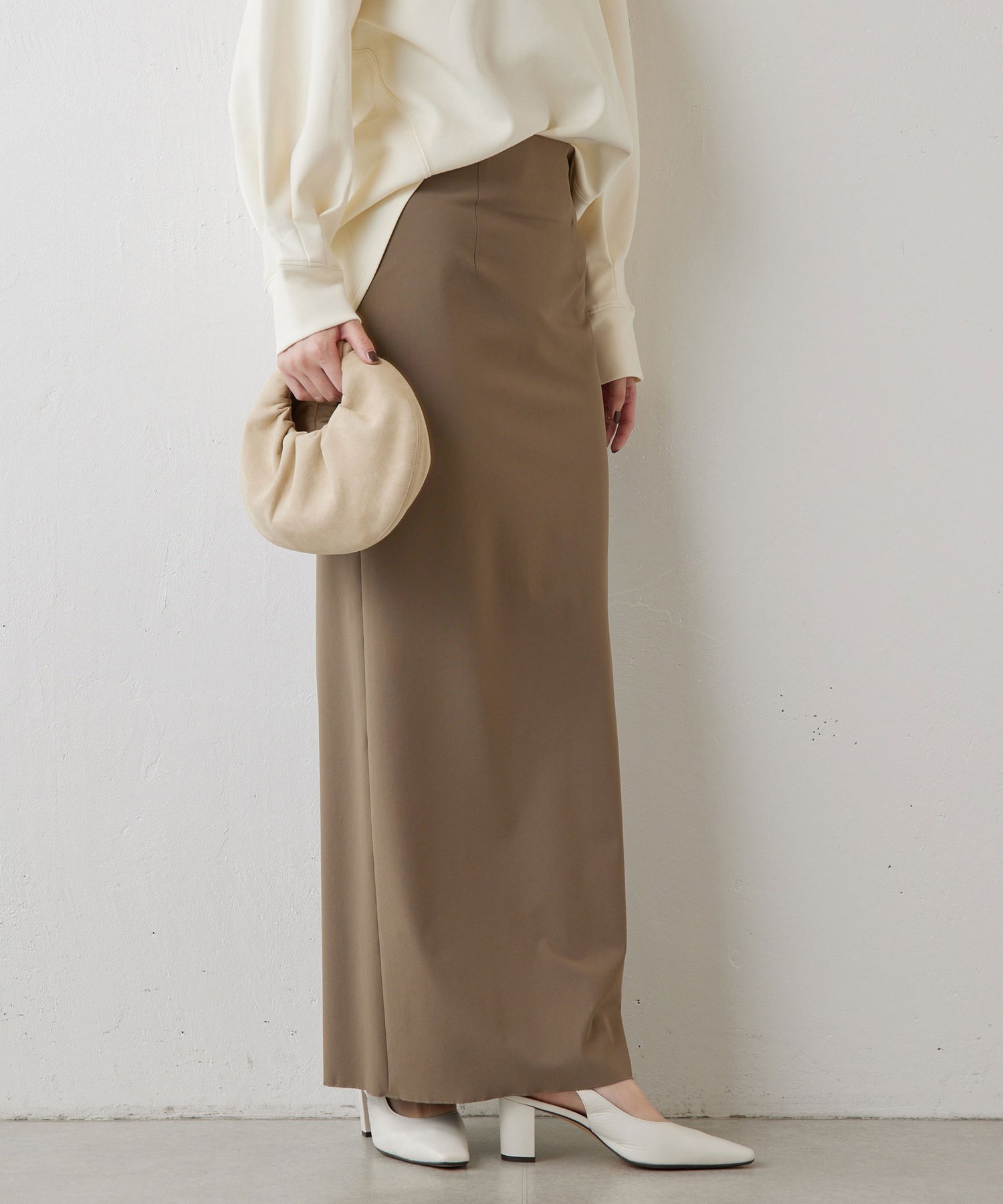 GALLARDAGALANTE 【3サイズ展開】ストレッチマキシタイトスカート2 ガ